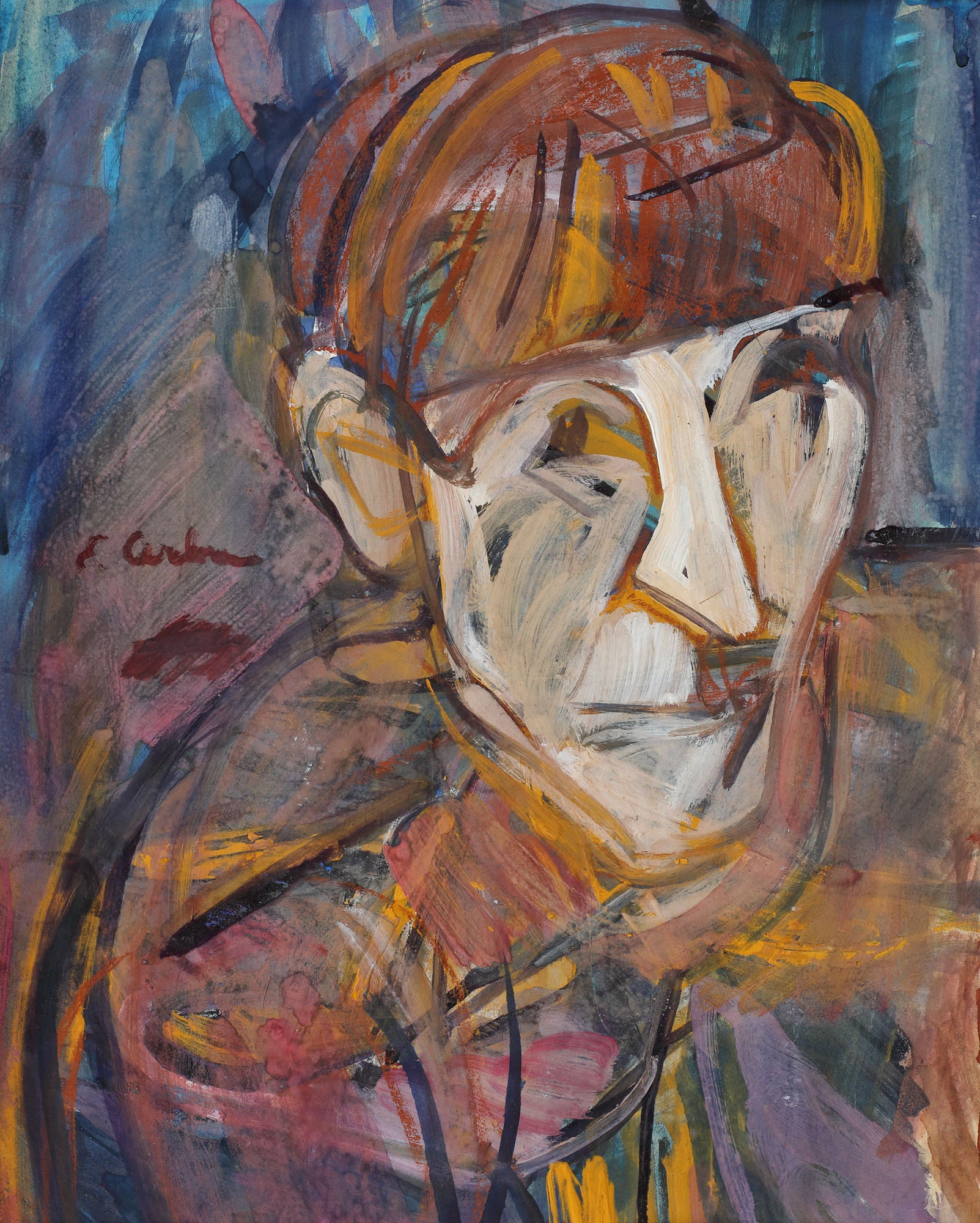 Self-portrait In The Mirror