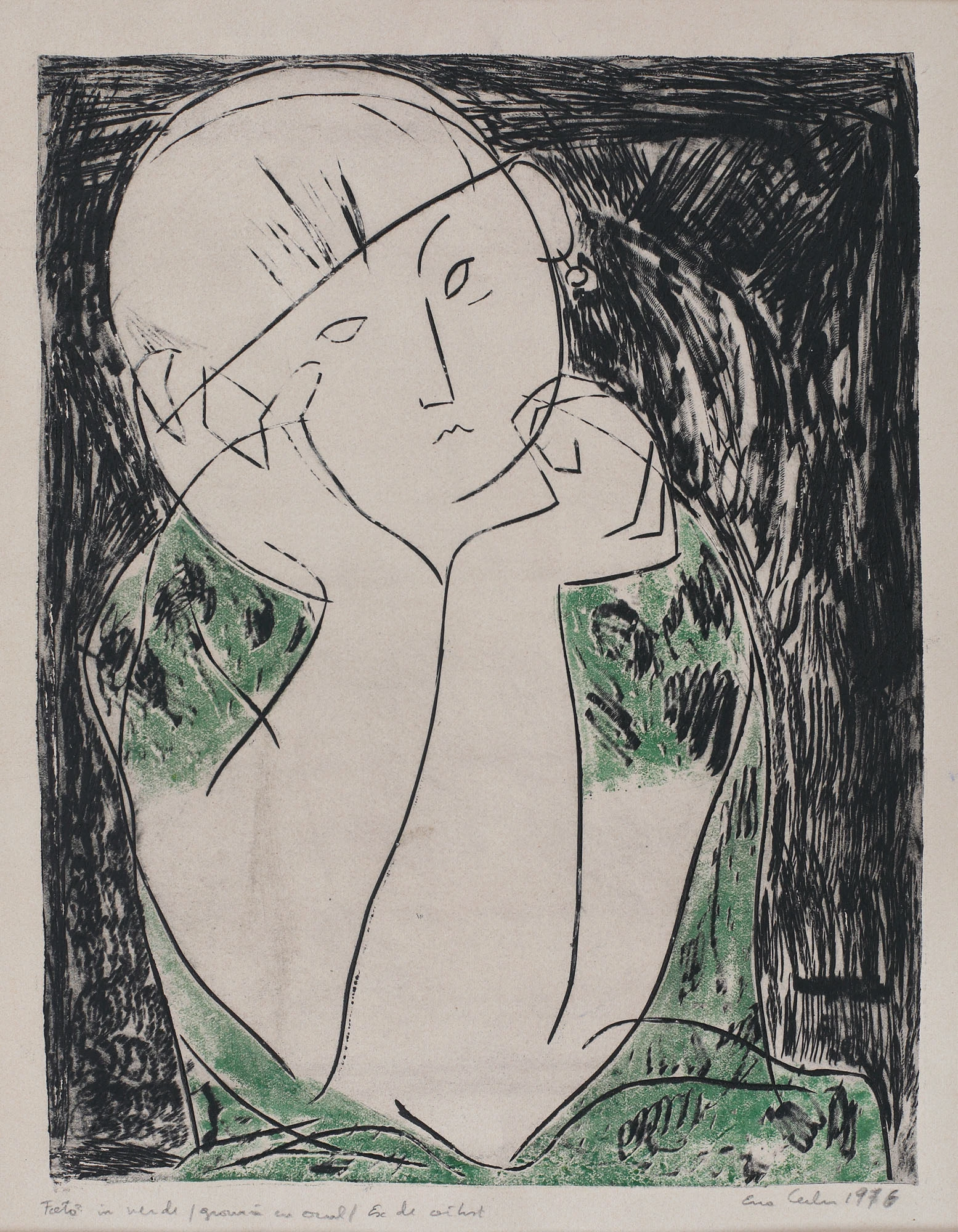Little Girl In Green