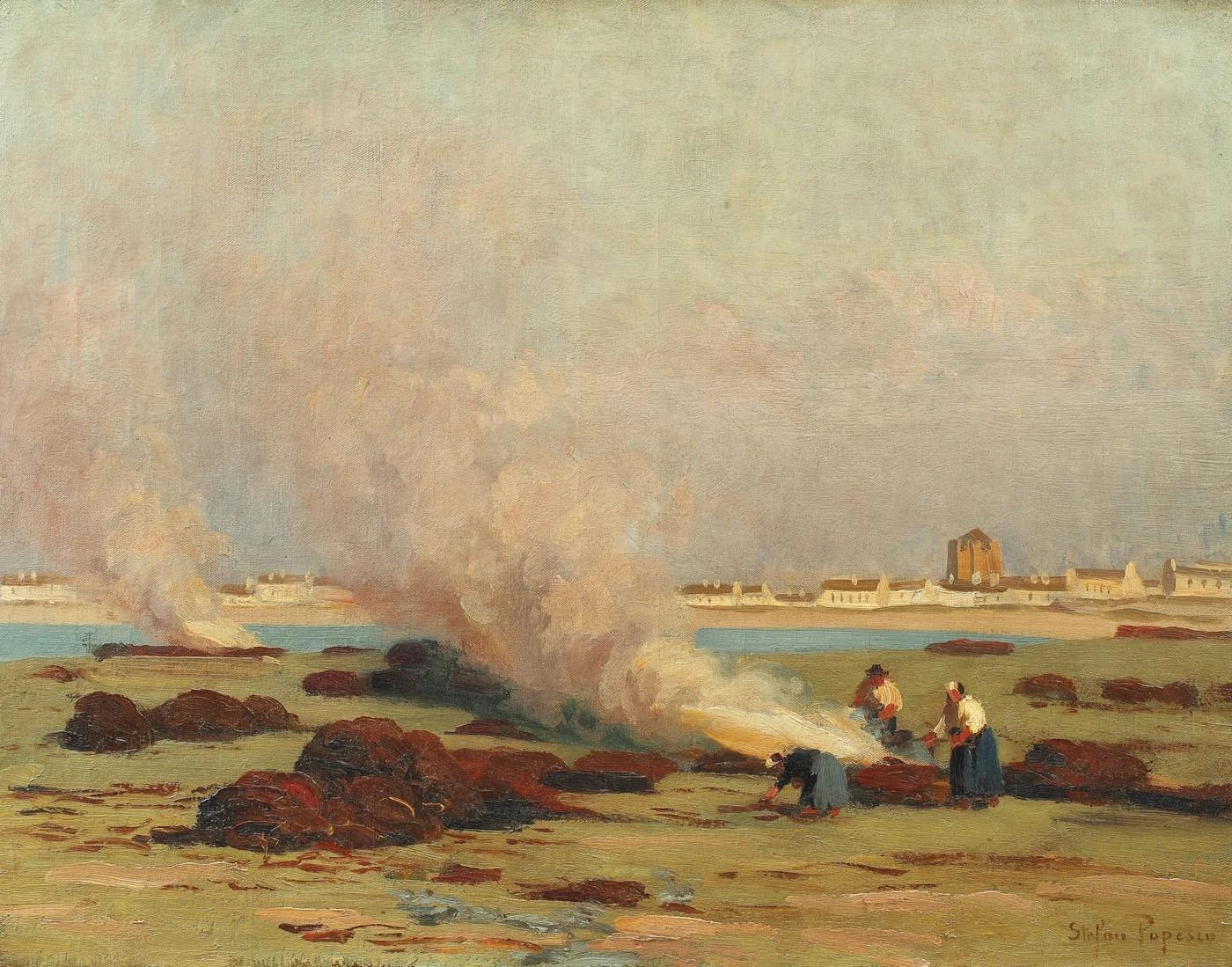 Seaweed Smoking in Penmarc'h