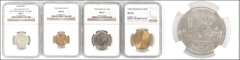An Unique Numismatic Collection Sale #415/2021