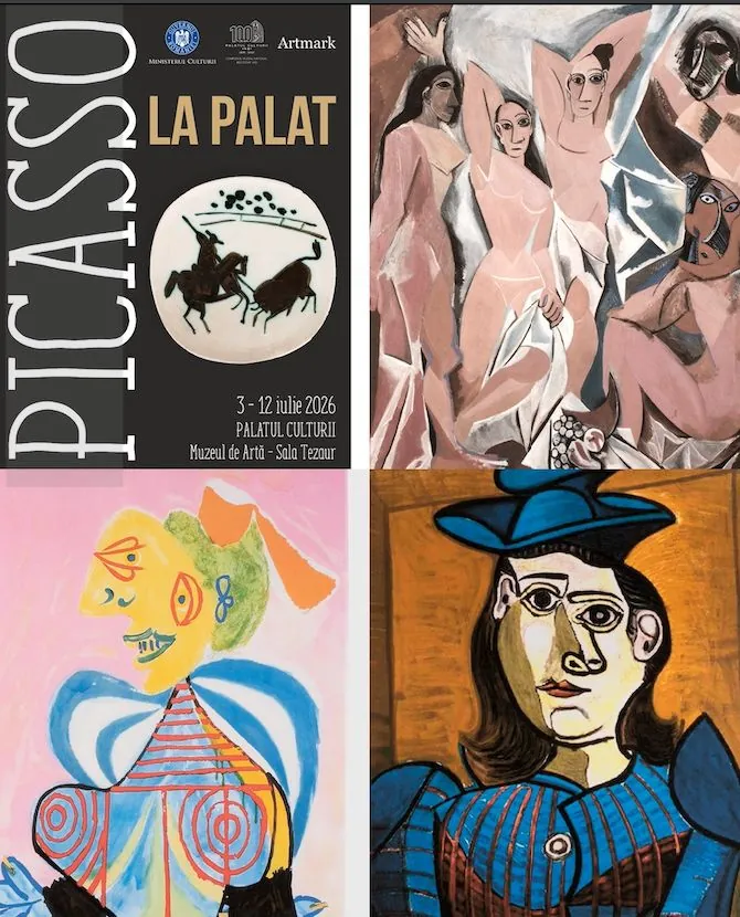 Artmark aduce „Universul Picasso” în România! Licitație-eveniment cu opere semnate de marele artist spaniol. Expoziția ajunge și la Iași