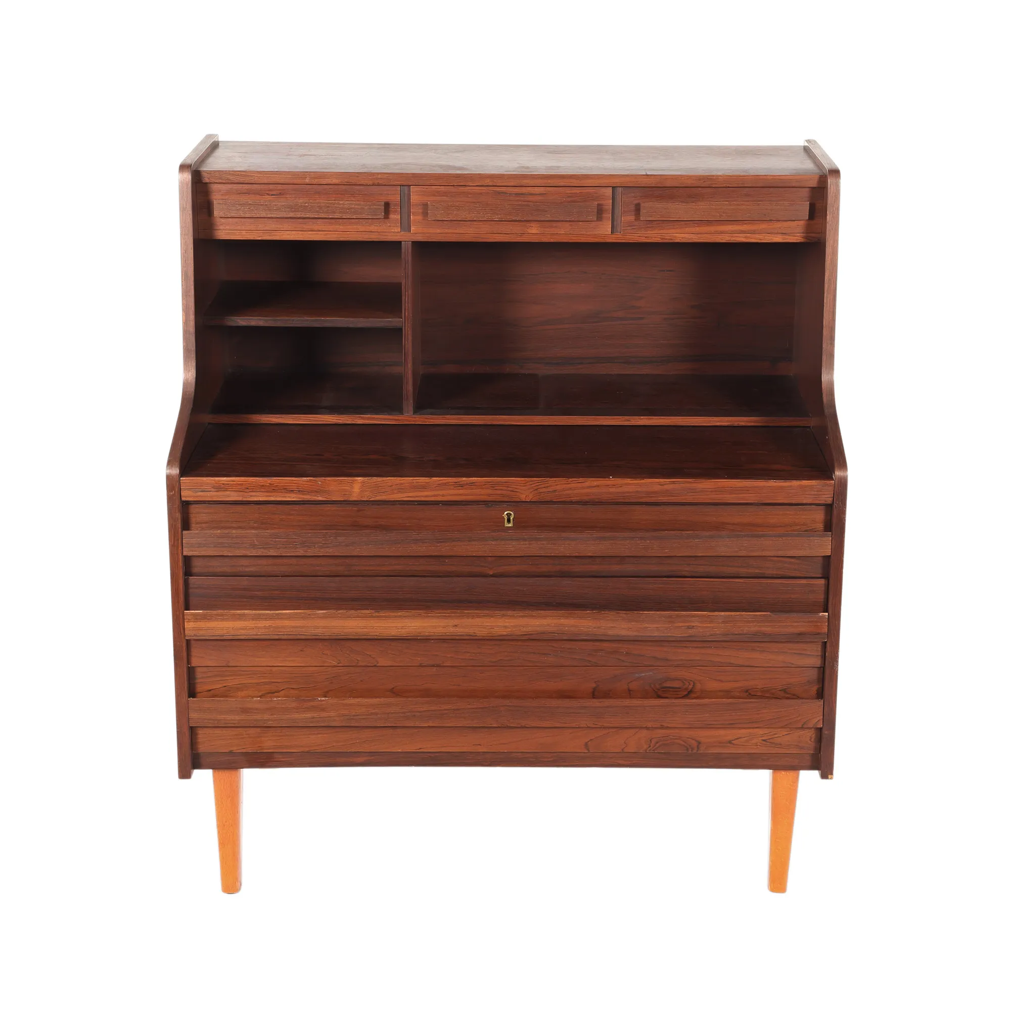Mid-Century Scandinavian Secretary made of rosewood