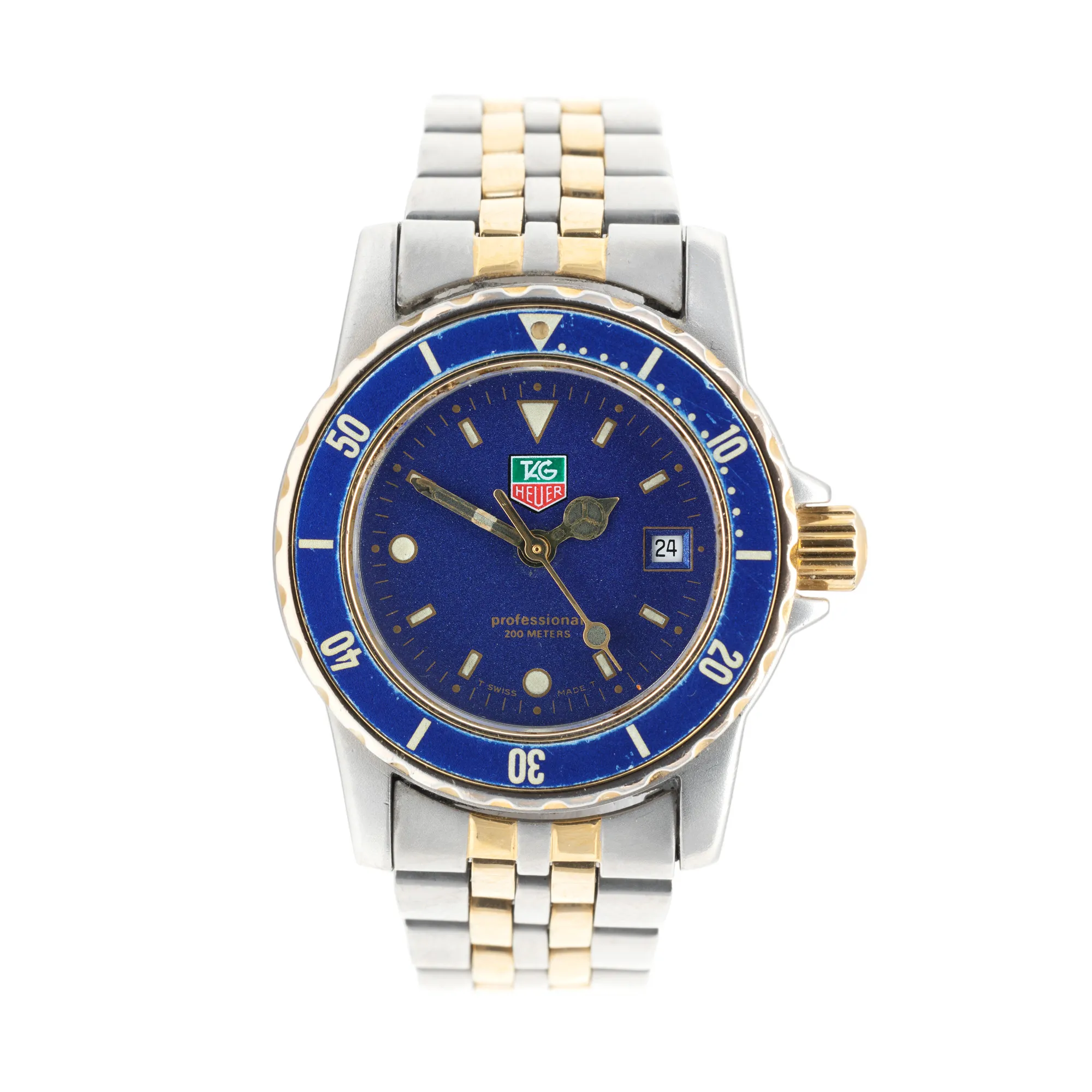 Tag Heuer Professional Ladies' Hand Watch, accompanied by additional links