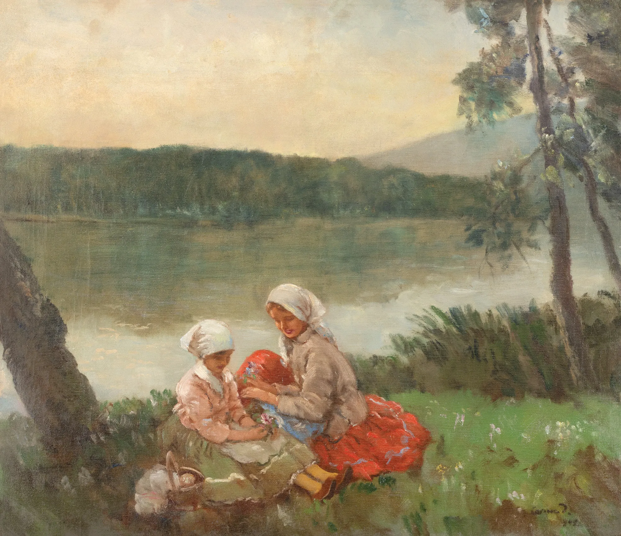 On the lakeshore