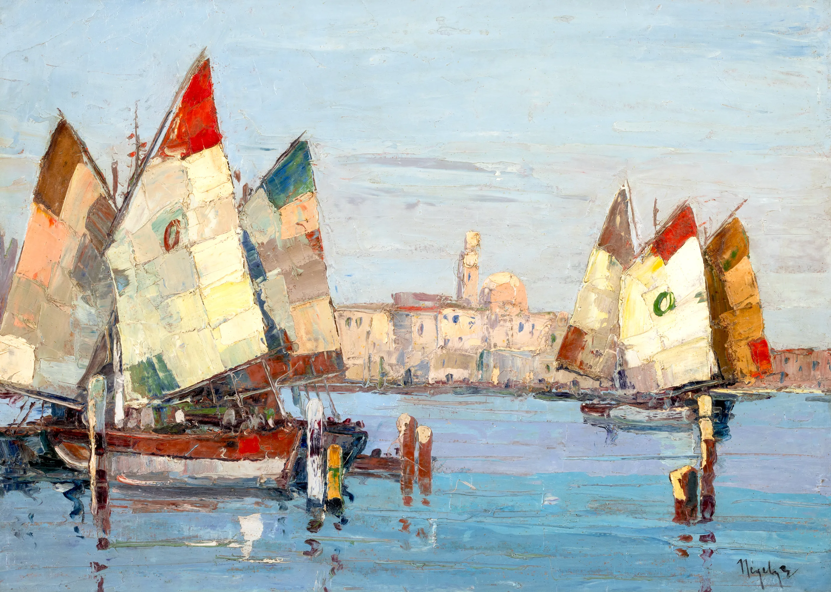 Sails in Venice