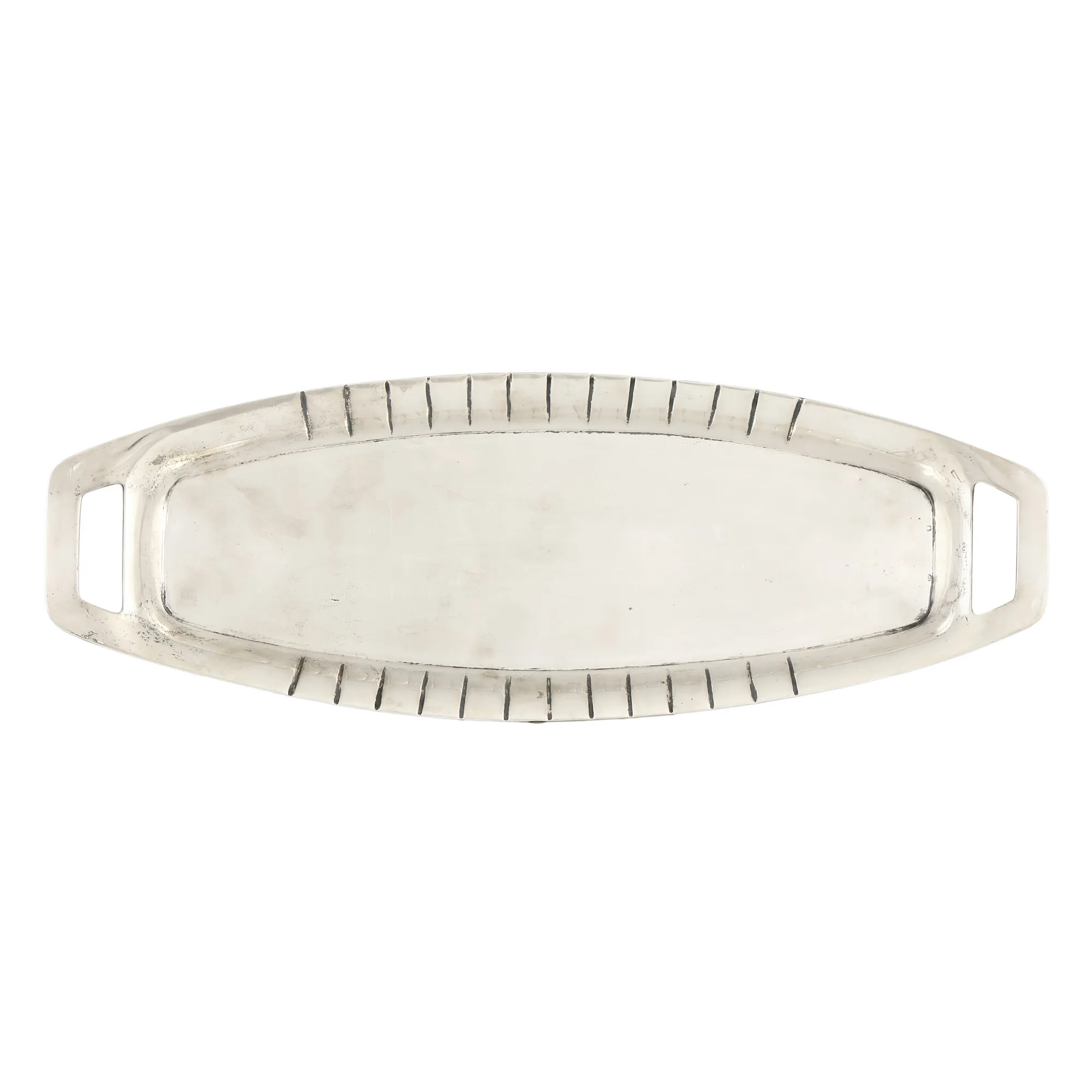 Silver platter for cakes, approx. 1920