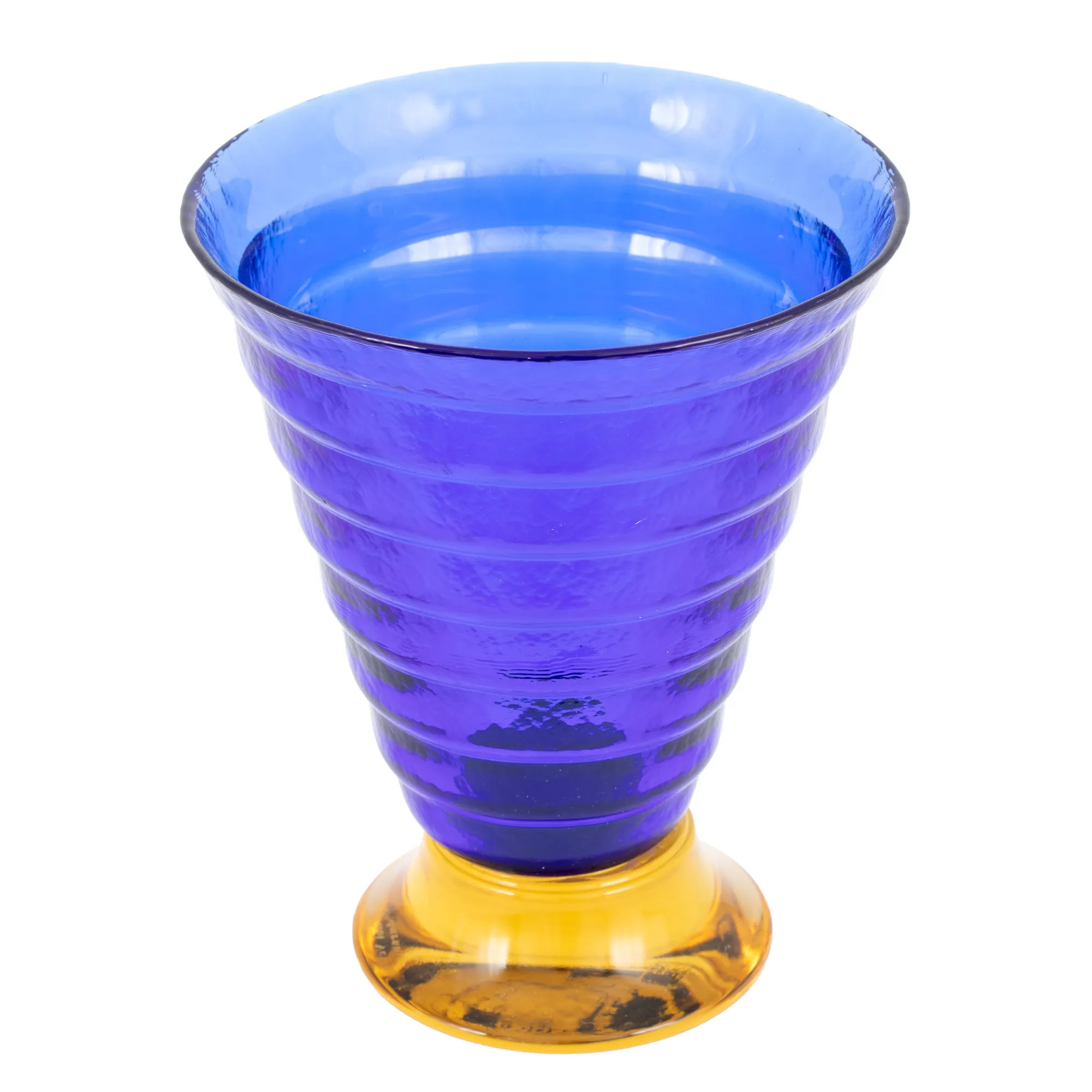Vază din sticlă de Murano, Mid-Century, design Cá Dei Vetrai
