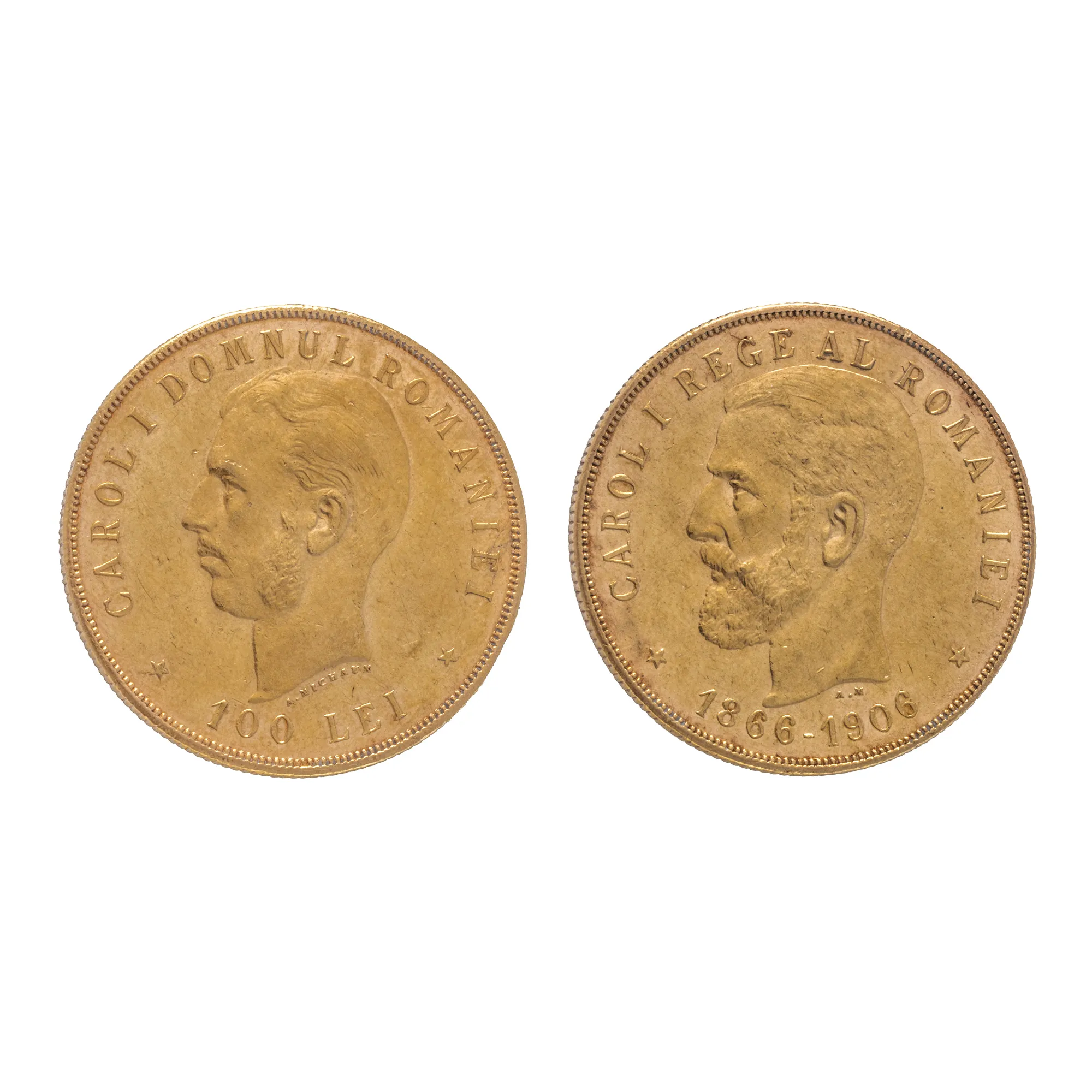 100 Lei Coin 1906, Gold