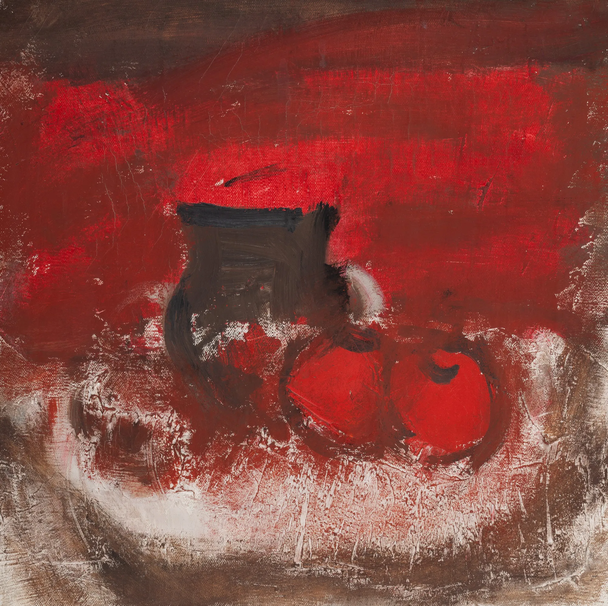 Still Life with Vase and Fruits