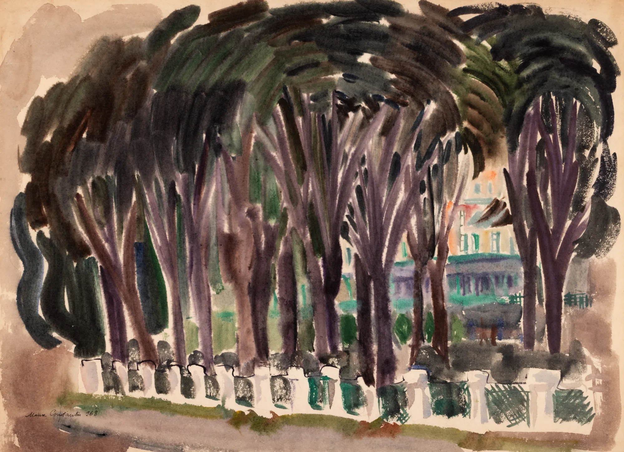 Landscape from Nice