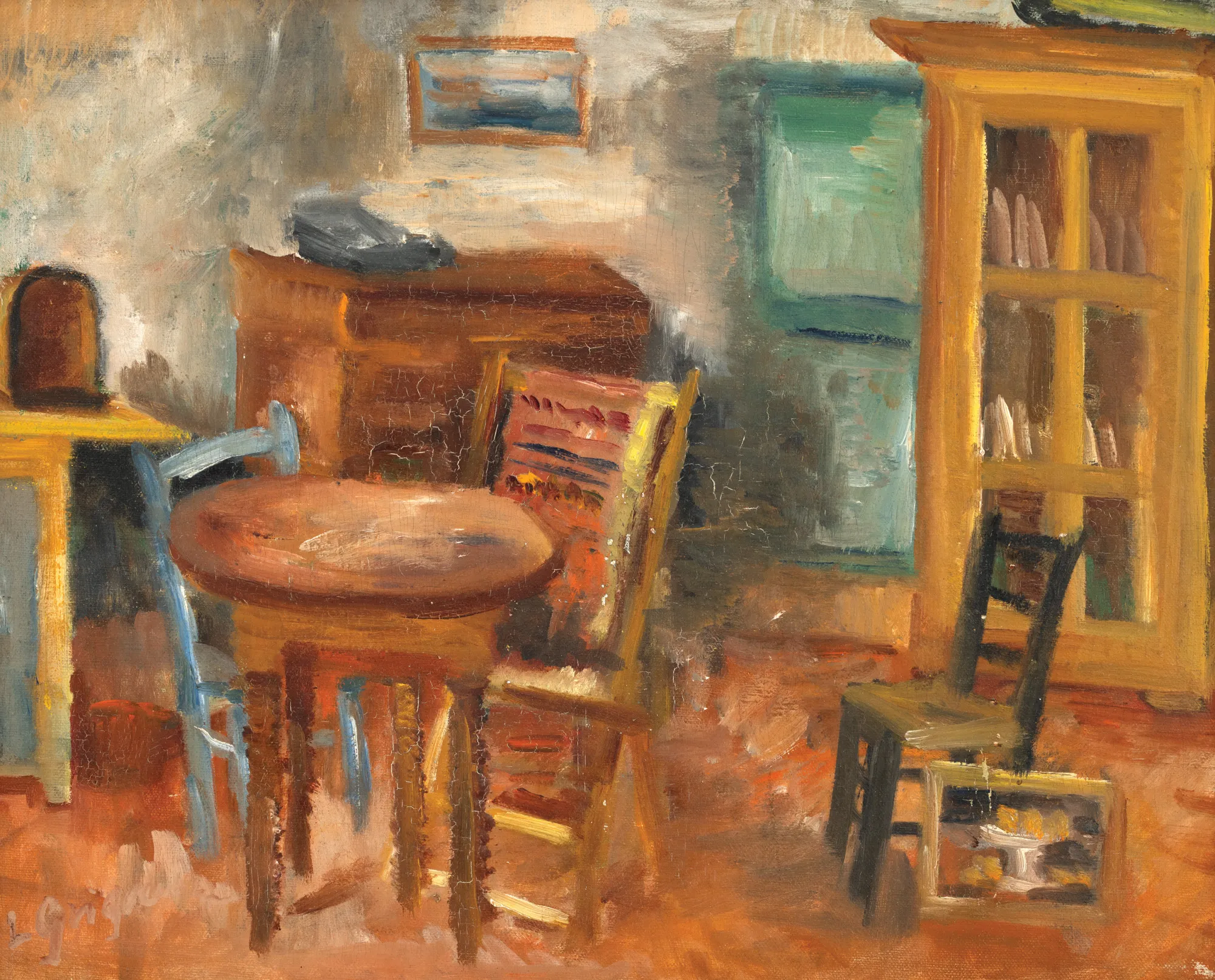 The artist's interior