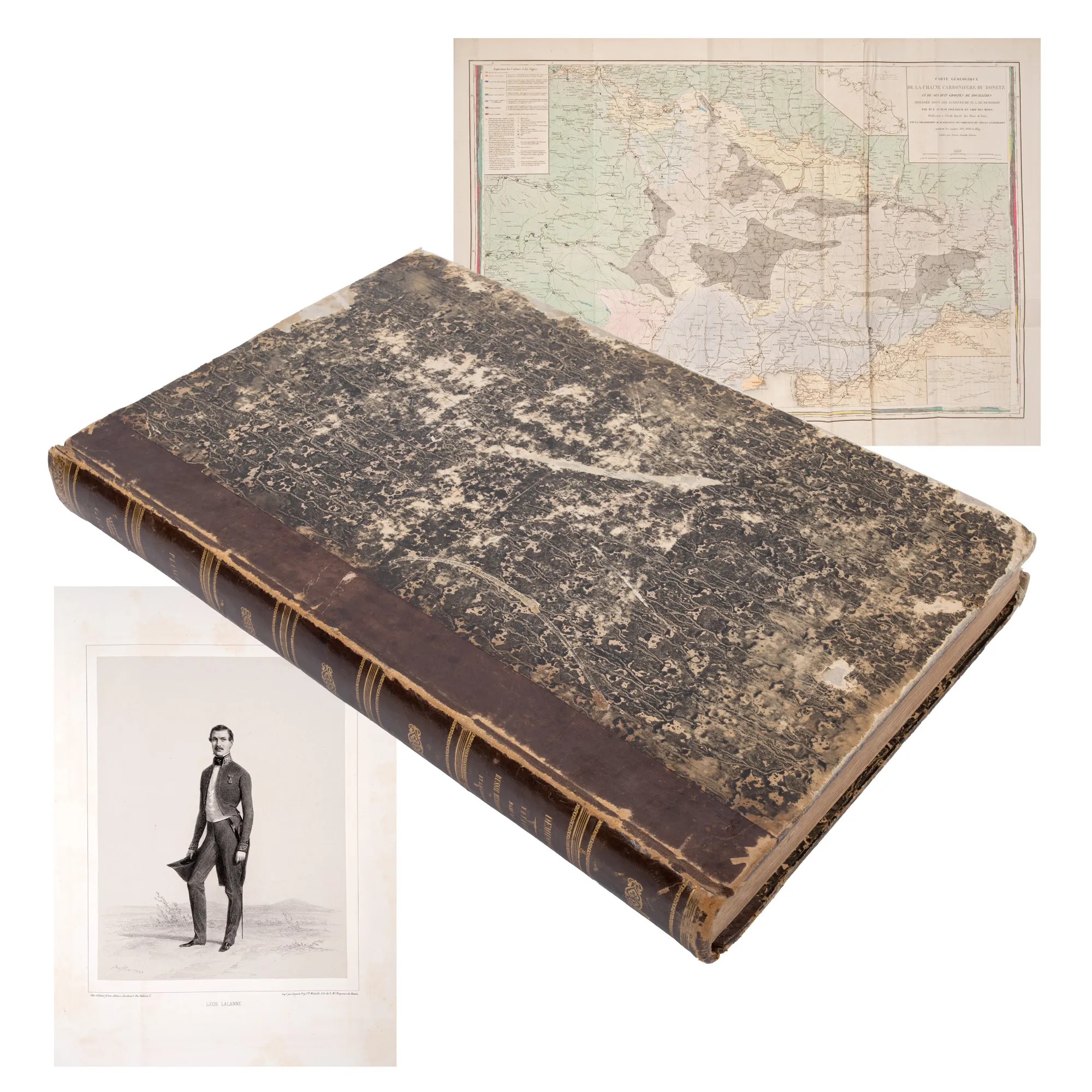 ”Călătorie în sudul Rusiei și Crimeea, în Ungaria, Valahia și Moldova (Voyage dans la Russie méridionale et la Crimé)”, de Anatole Demidoff, prinț de San Donato, franceză, Paris, 1848, cu 100 de gravuri, dintre care 14 ilustrând aspecte din Moldova și Valahia și 4 Basarabia, exemplar foarte rar, al ediției de lux (monumentale ca dimensiune)