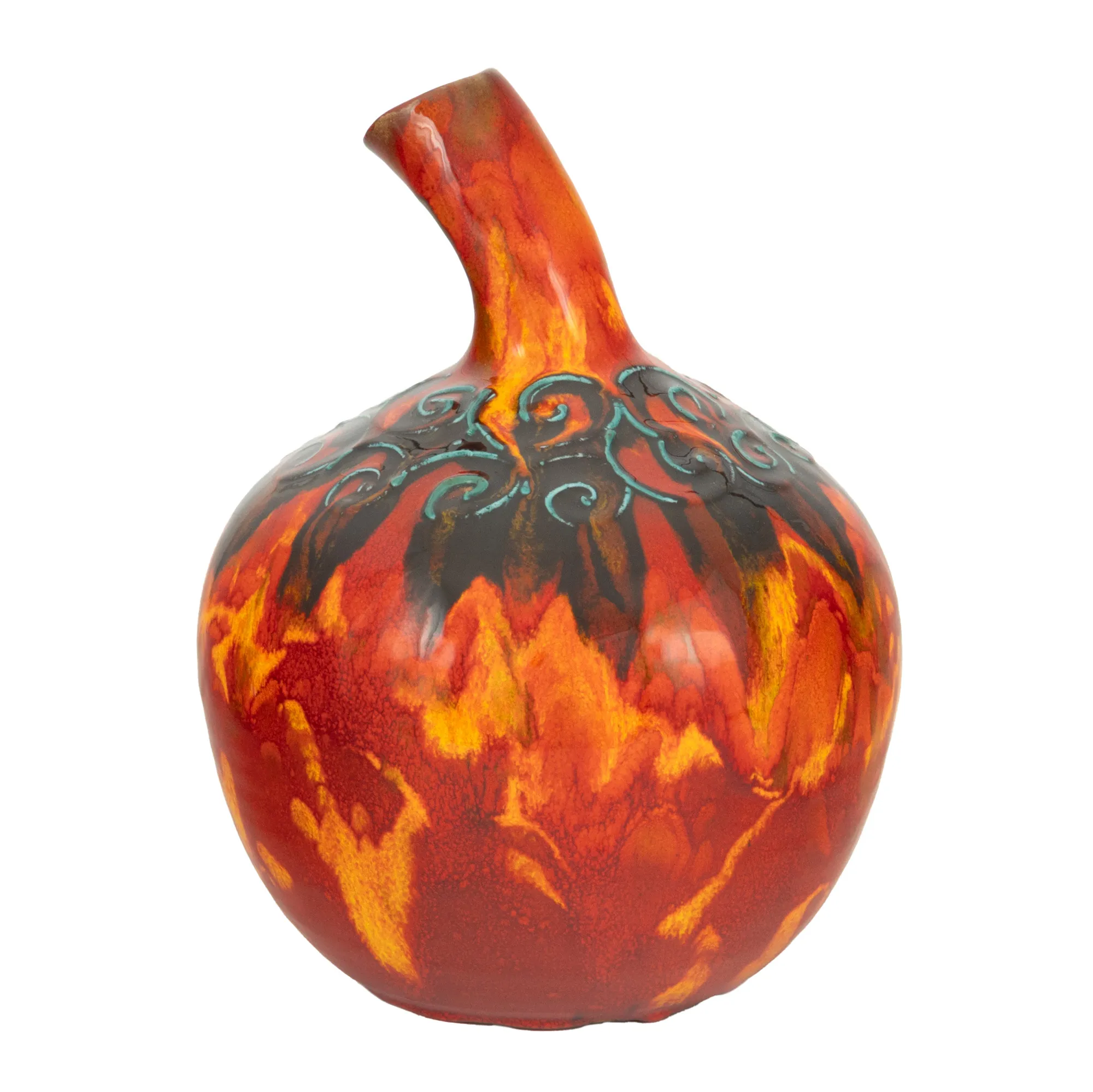 Vas din ceramică, design Mohamed Boumehdi, Rwanda