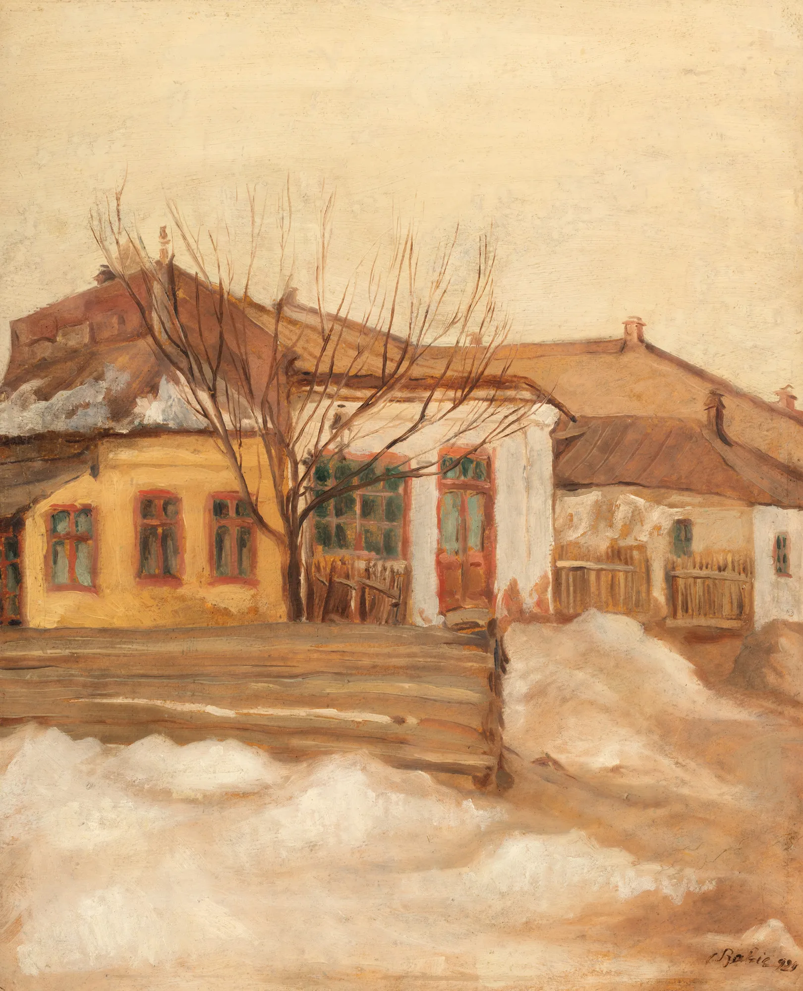 Case în strada Potcovari