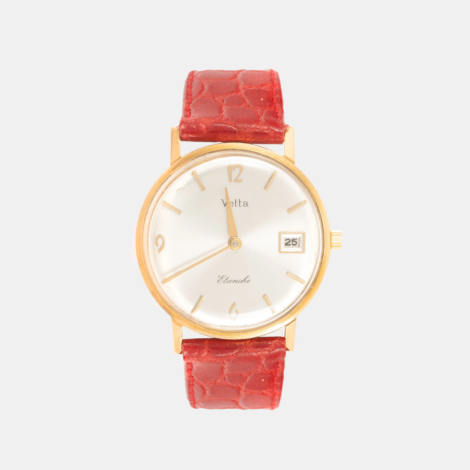 Vetta Etanche Gold Men's Hand Watch