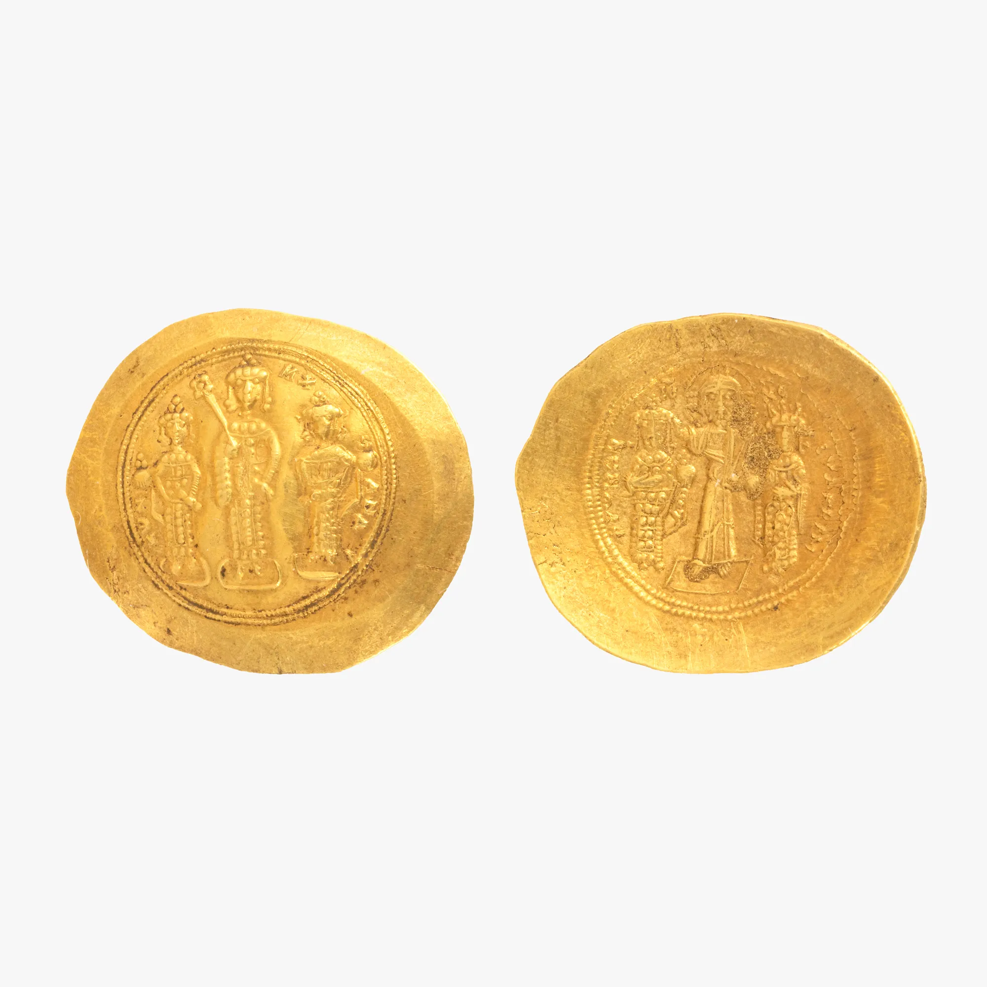 Monedă Nomisma Histamenon, Roman Diogenes, Imperiul Bizantin, 1068-1071, aur