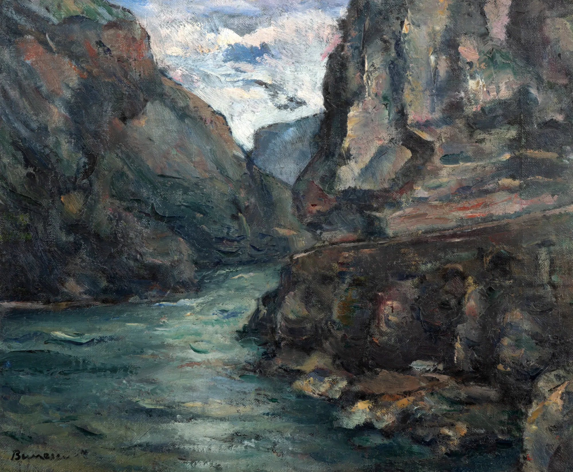 The Danube at Cazane