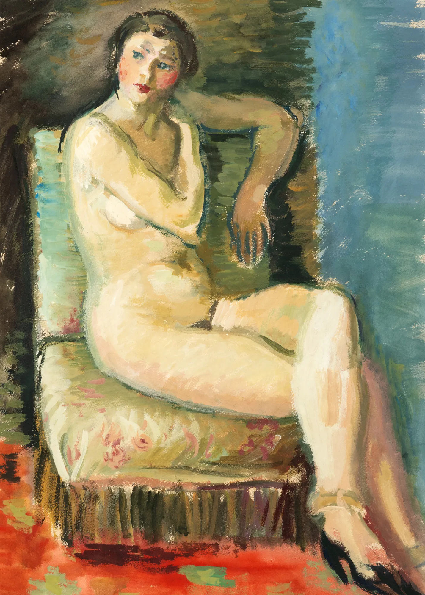 Nude on Armchair