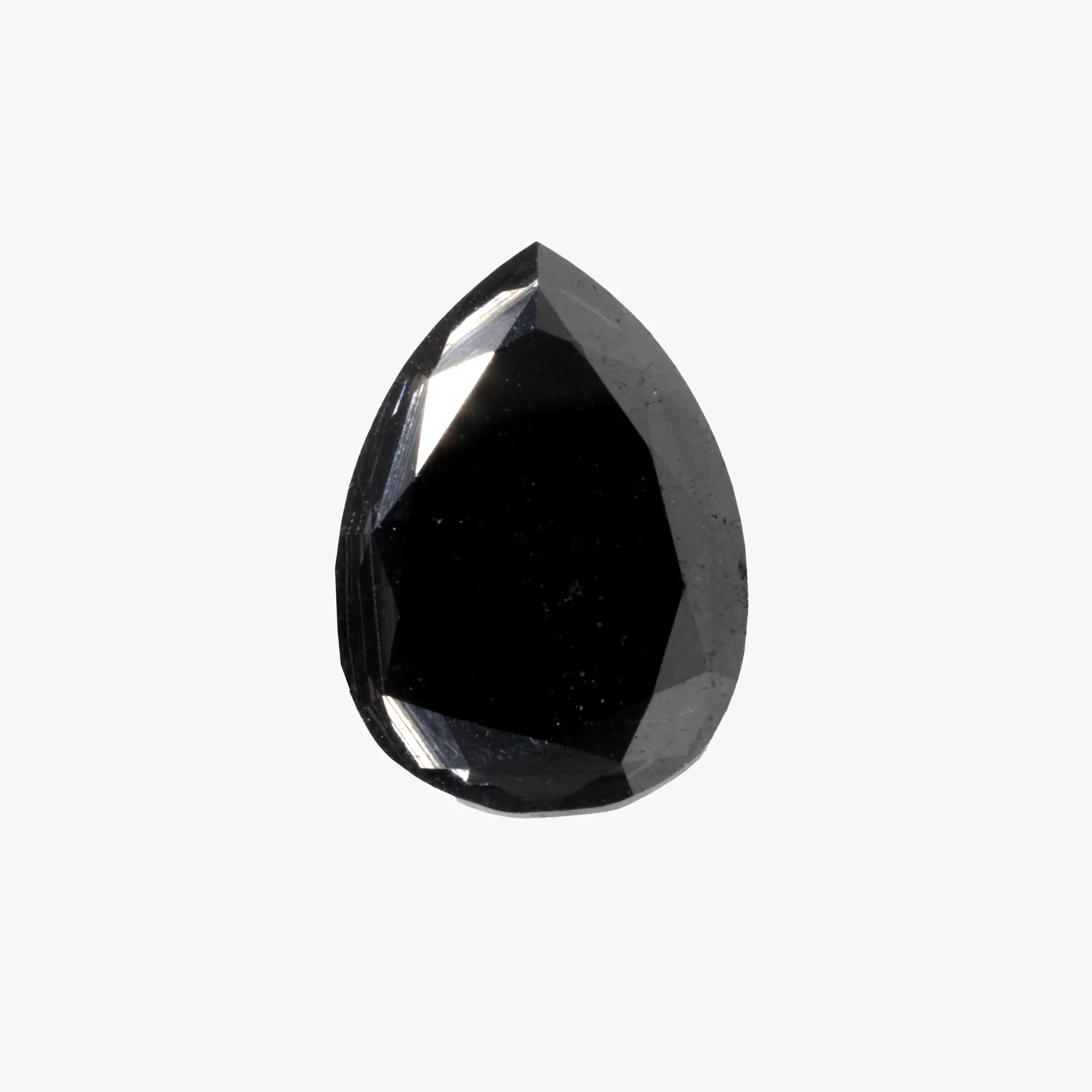Mixed Cut Black Diamond, approx. 10.41 ct., accompanied by IGI gemological certificate