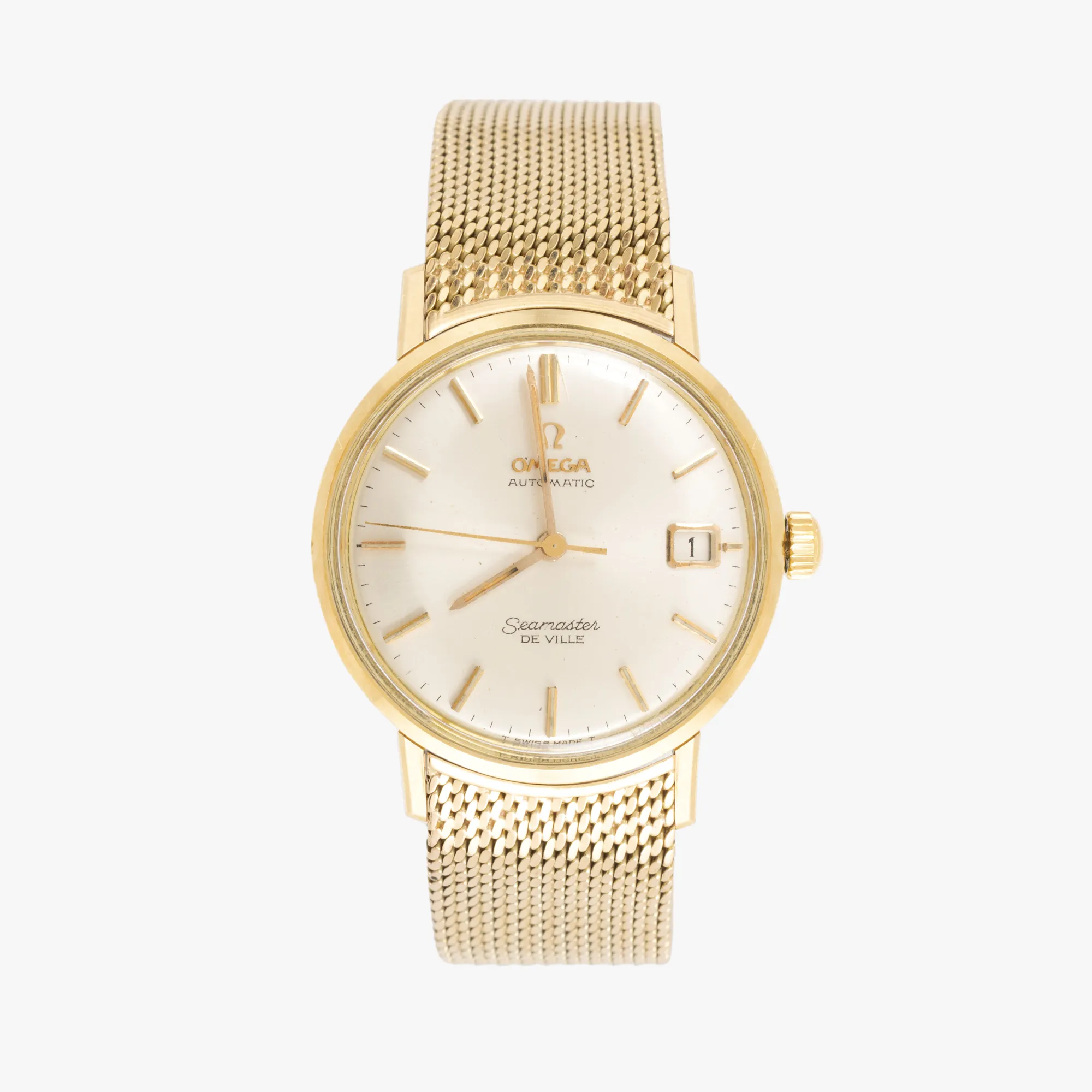 Omega Seamaster De Ville Watch, Gold, Handheld, Men's