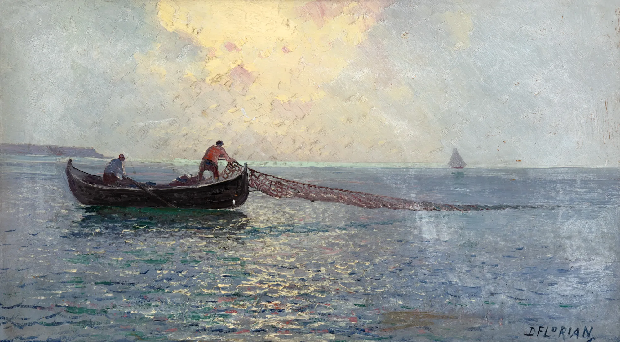 Pescari la asfințit