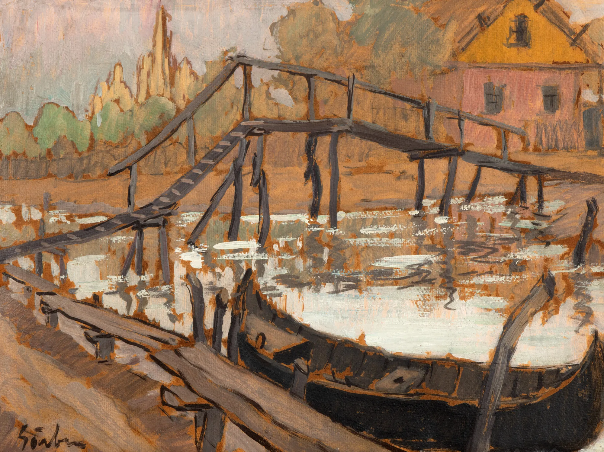 Boat in the Delta