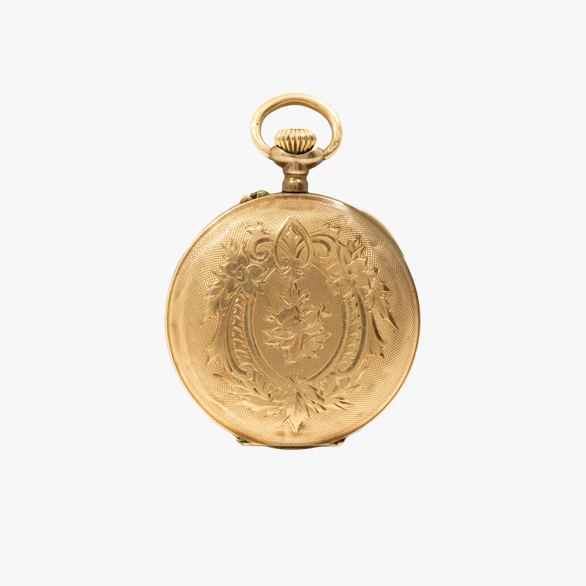 Lady's gold pocket watch