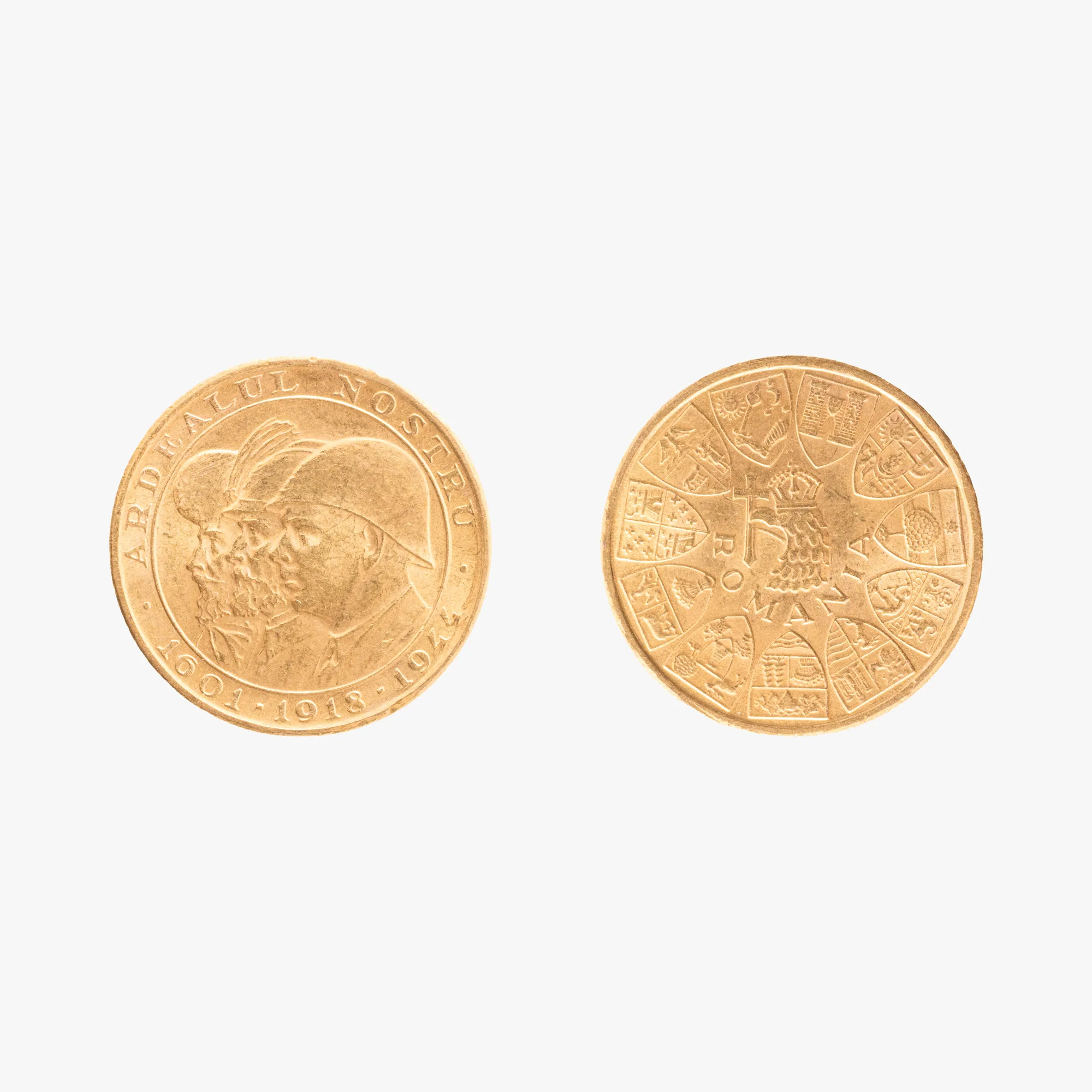 "Our Transylvania" Medal, 1944, Gold