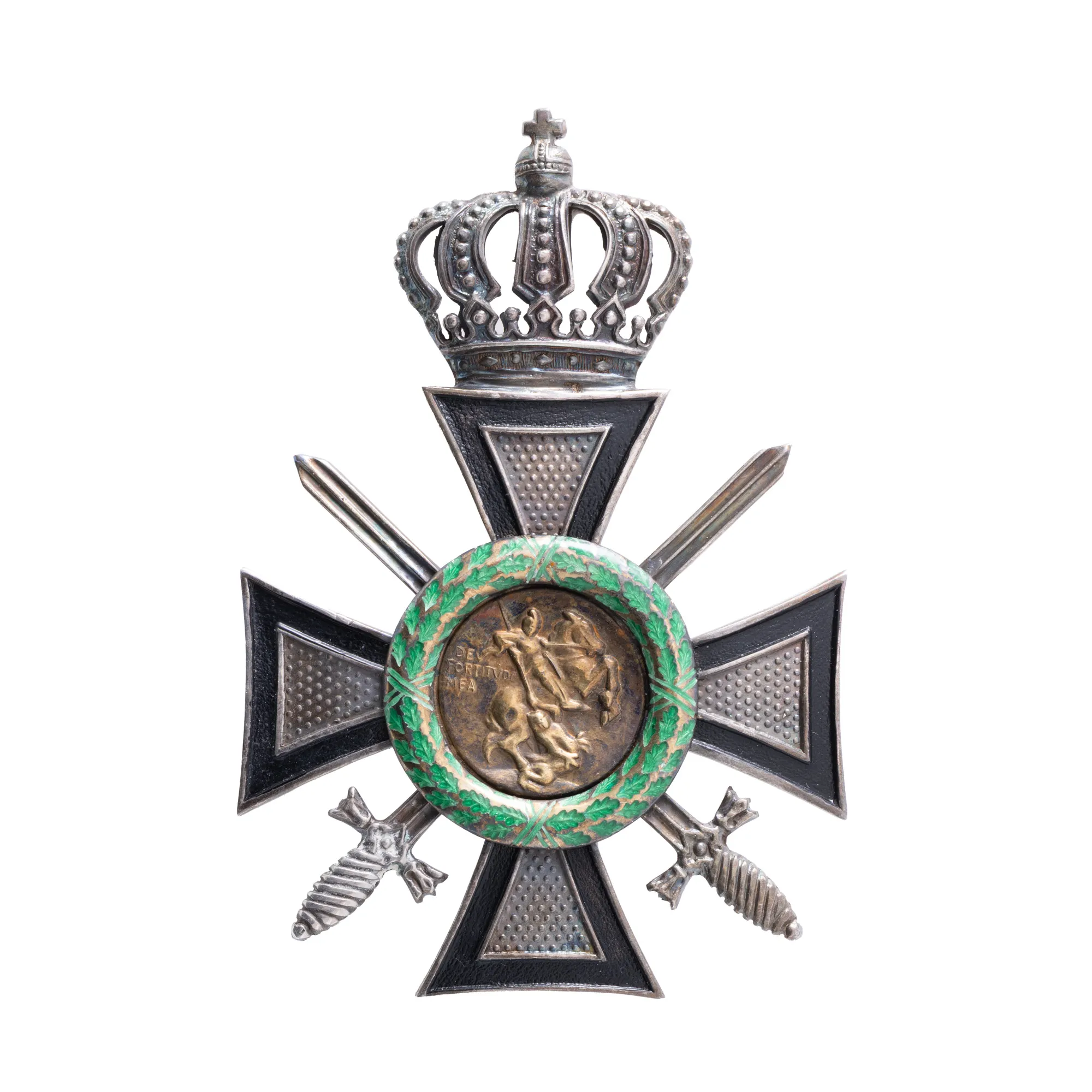 "Order of 'Saint George', Class III, jeweler Heinrich Weiss, Bucharest, 1940, silver"