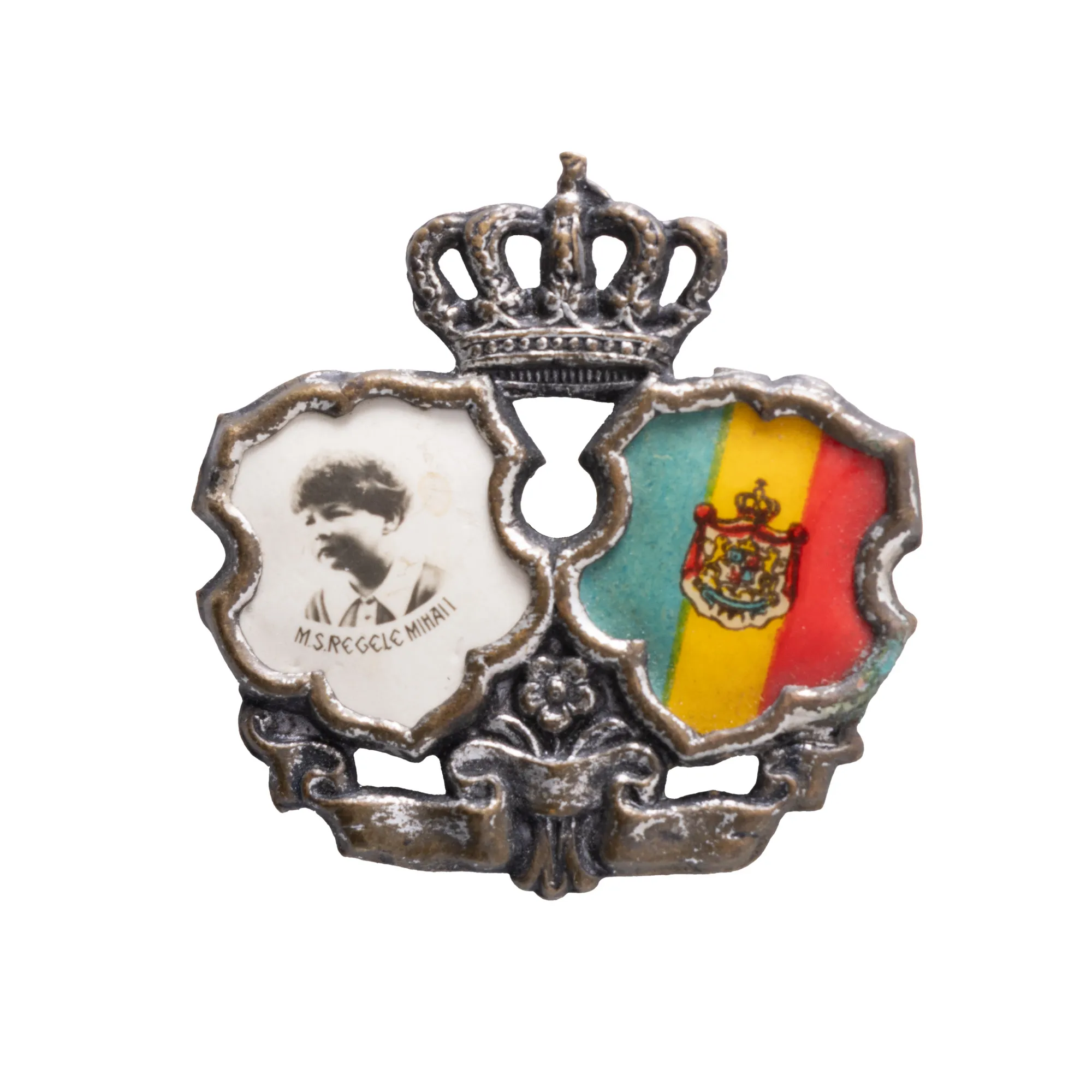 Insignă din perioada regenței regelui Mihai