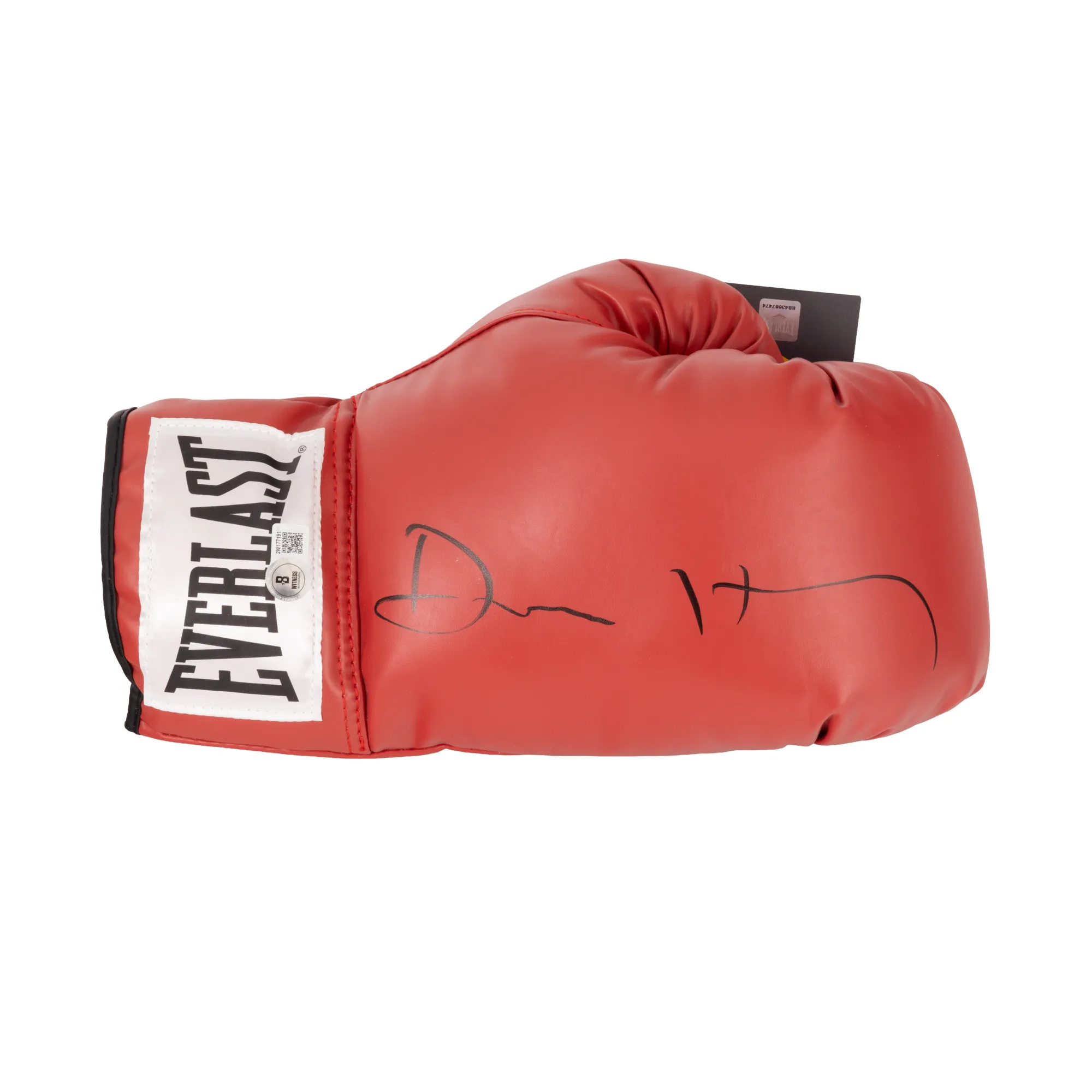 Mănușă de box, cu semnătura olografă a lui David Heyney