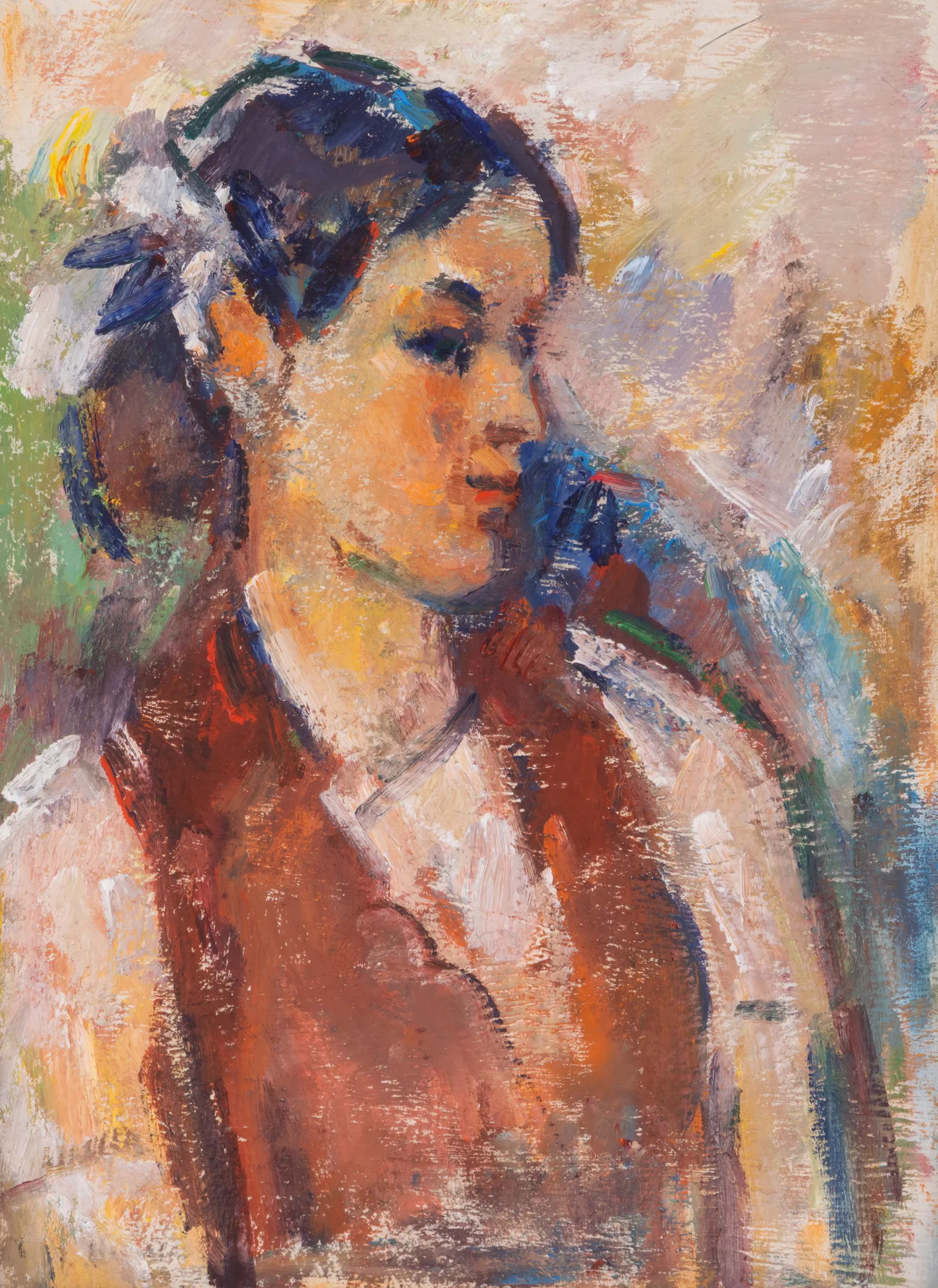 Portret de tânără