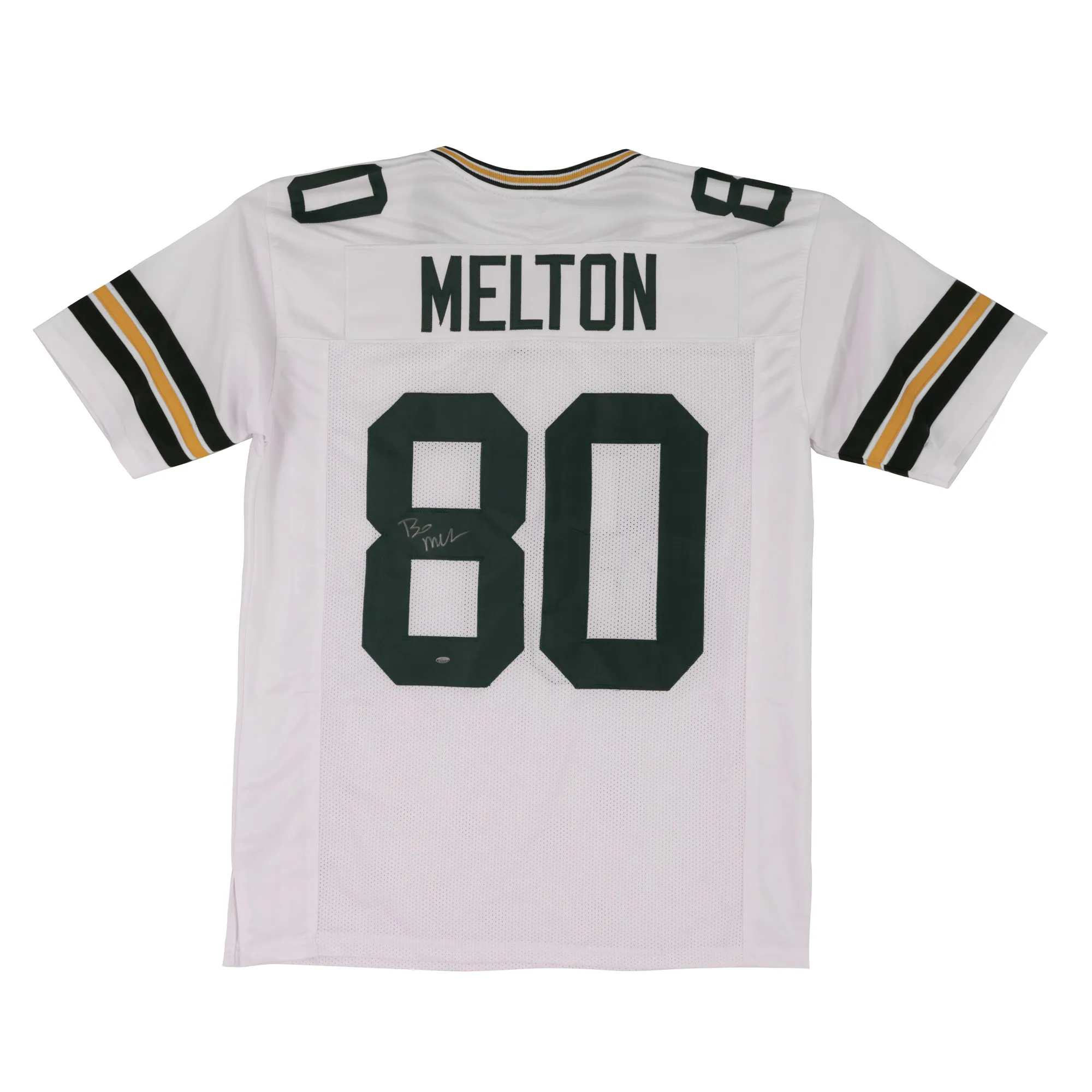 Tricou de fotbal american, cu semnătura olografă a lui Bo Melton