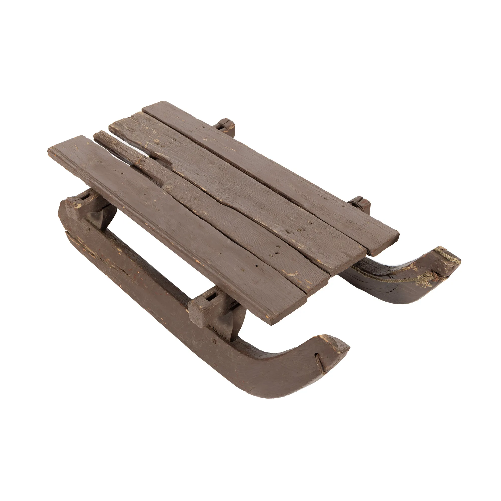 Walnut Sleigh, first half of the 20th century