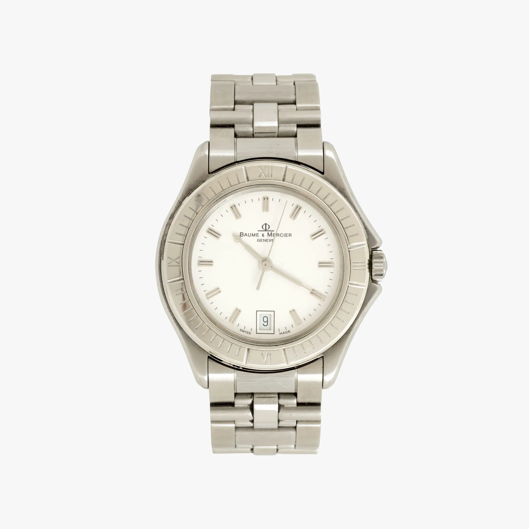 Ceas Baume & Mercier Riviera, de mână, bărbătesc, însoțit de cutia originală și za suplimentară