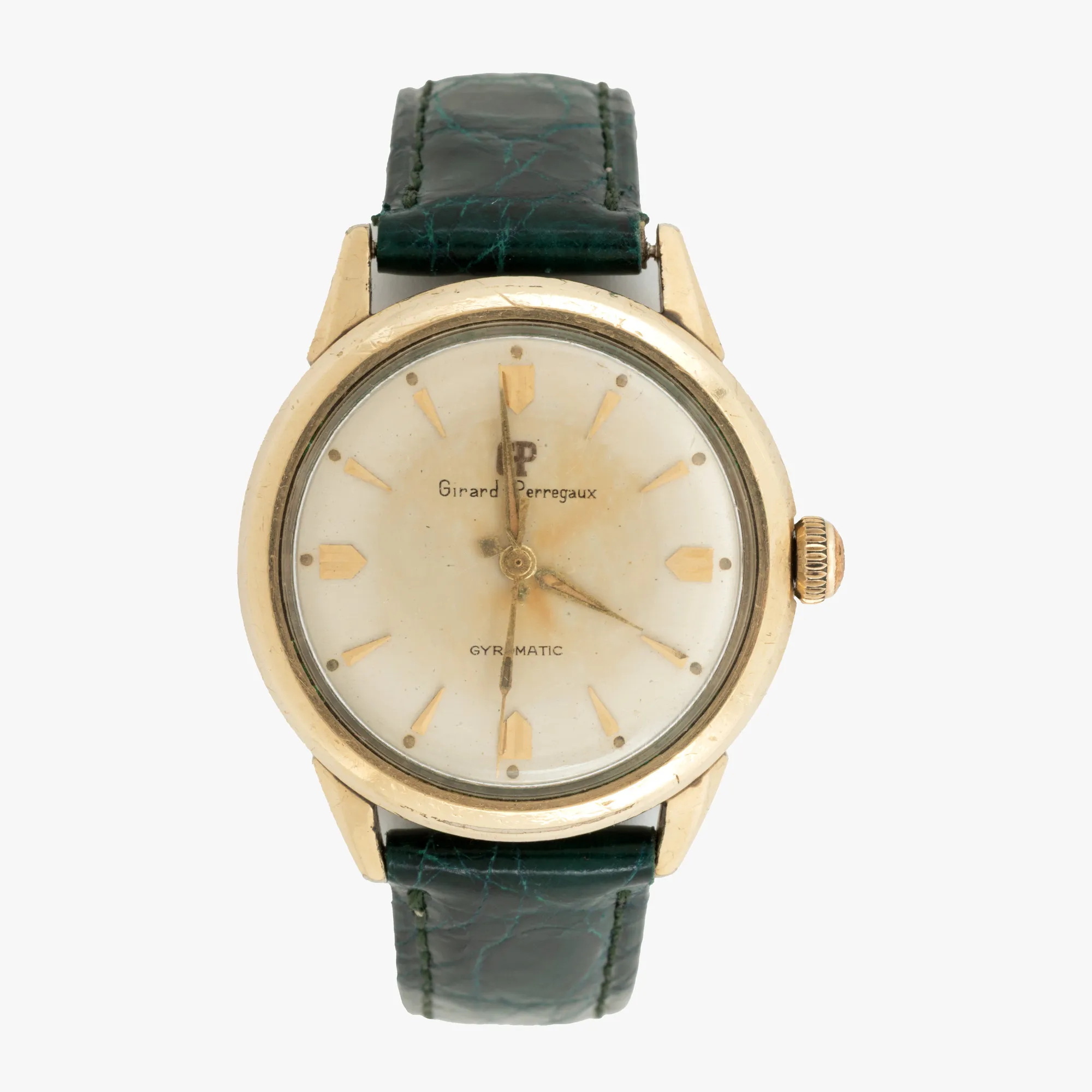 Girard Perregaux Gyromatic Watch, Gold-Plated Steel, Manual, Men's