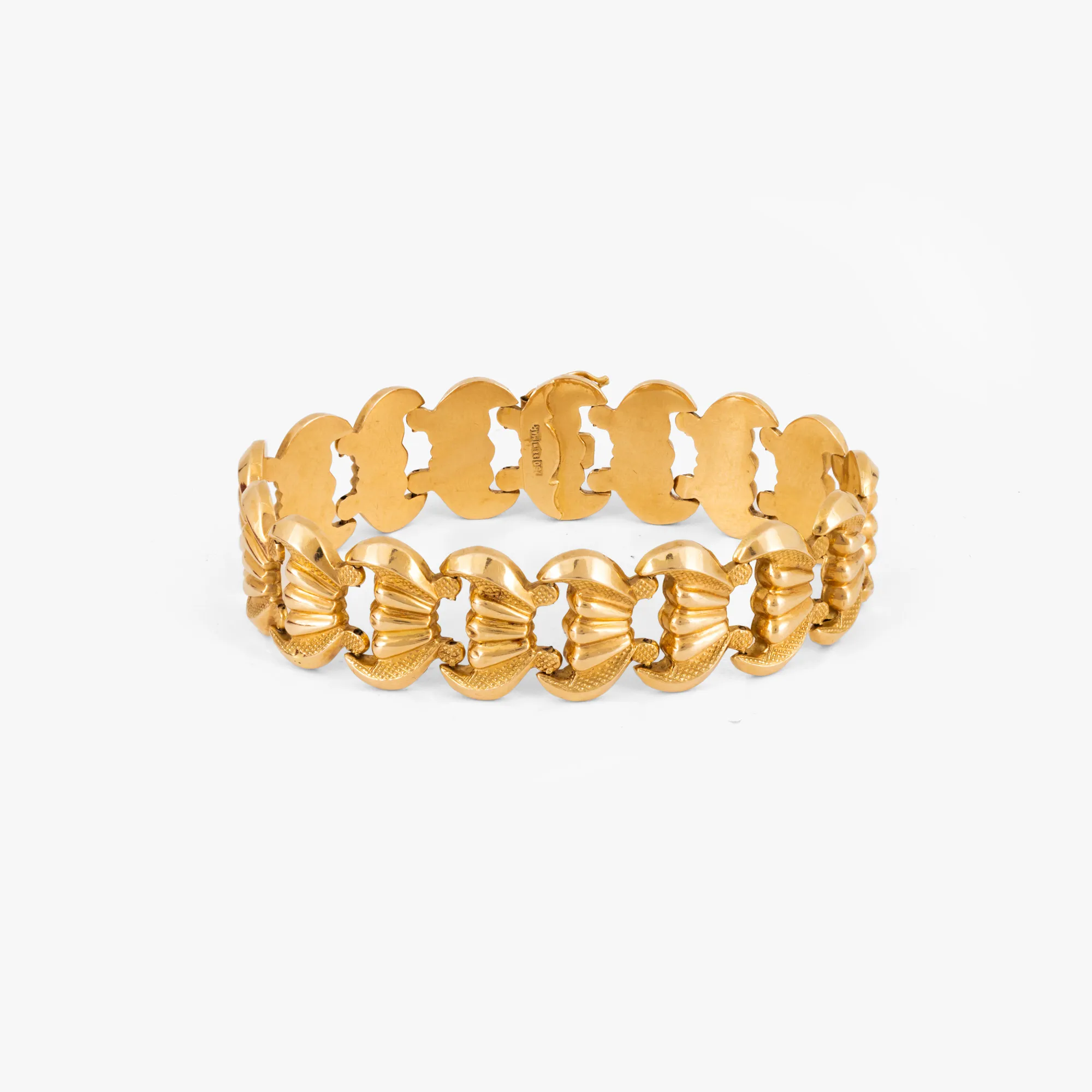 Gold bracelet, approx. 1960