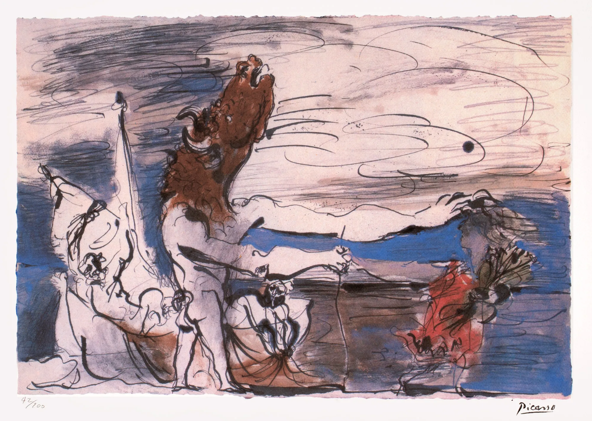 Character and Minotaur