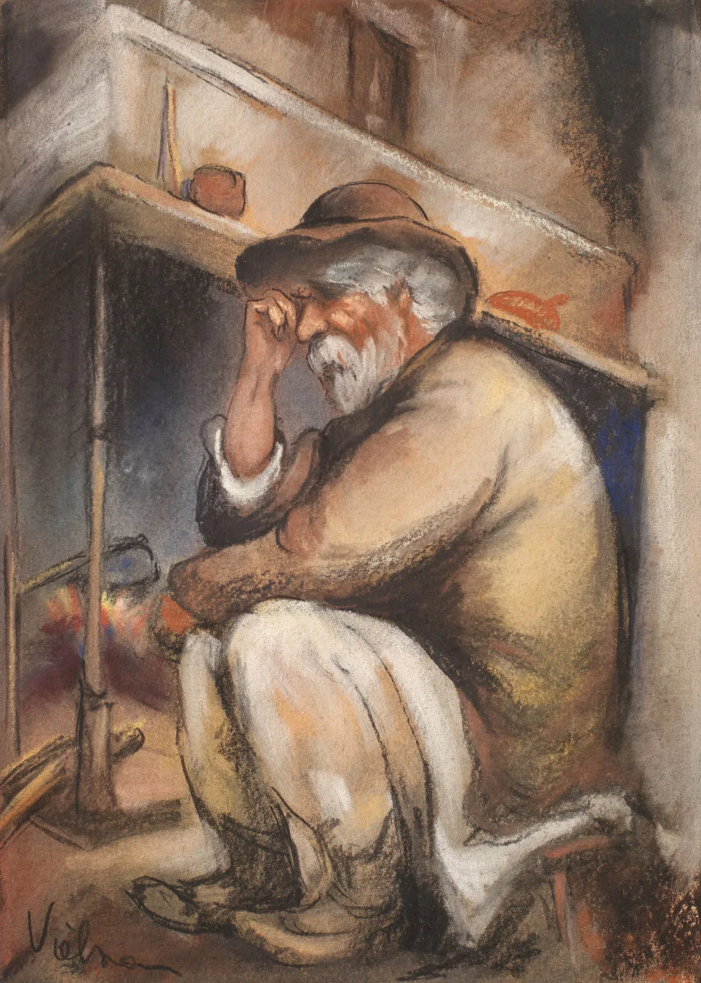 Țăran necăjit