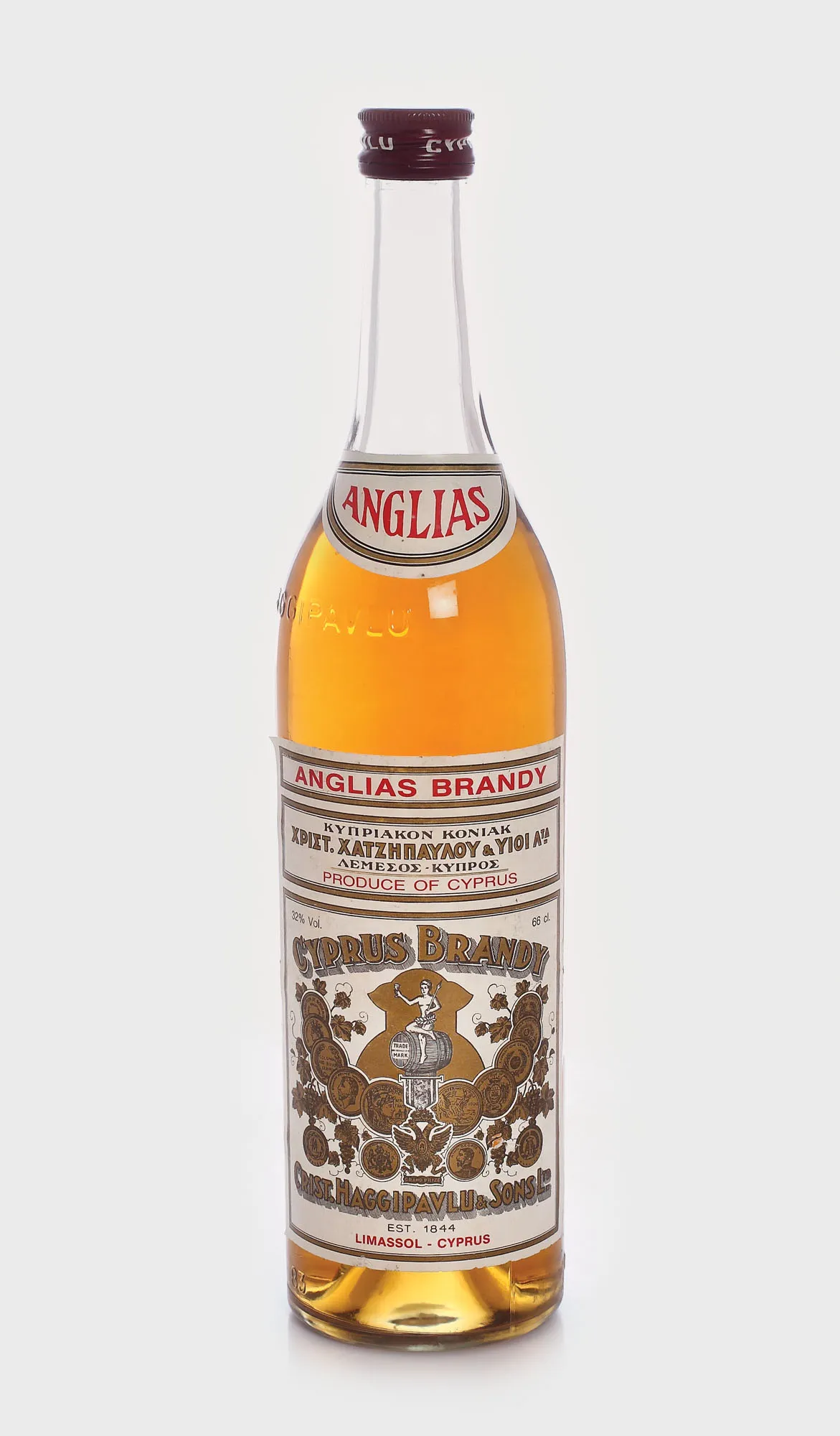 Anglias brandy, Cipru, anii '70