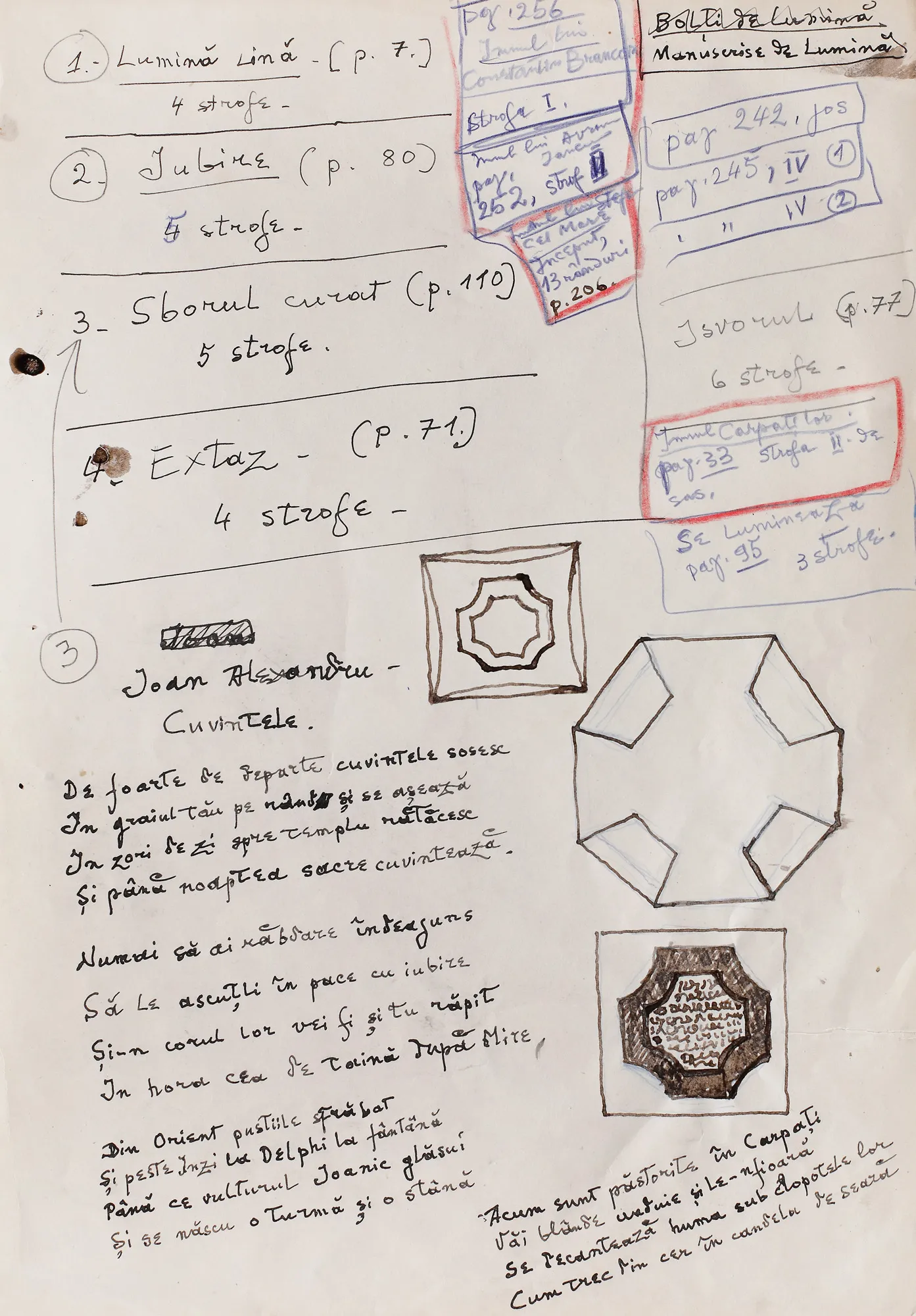 Manuscrise de lumină