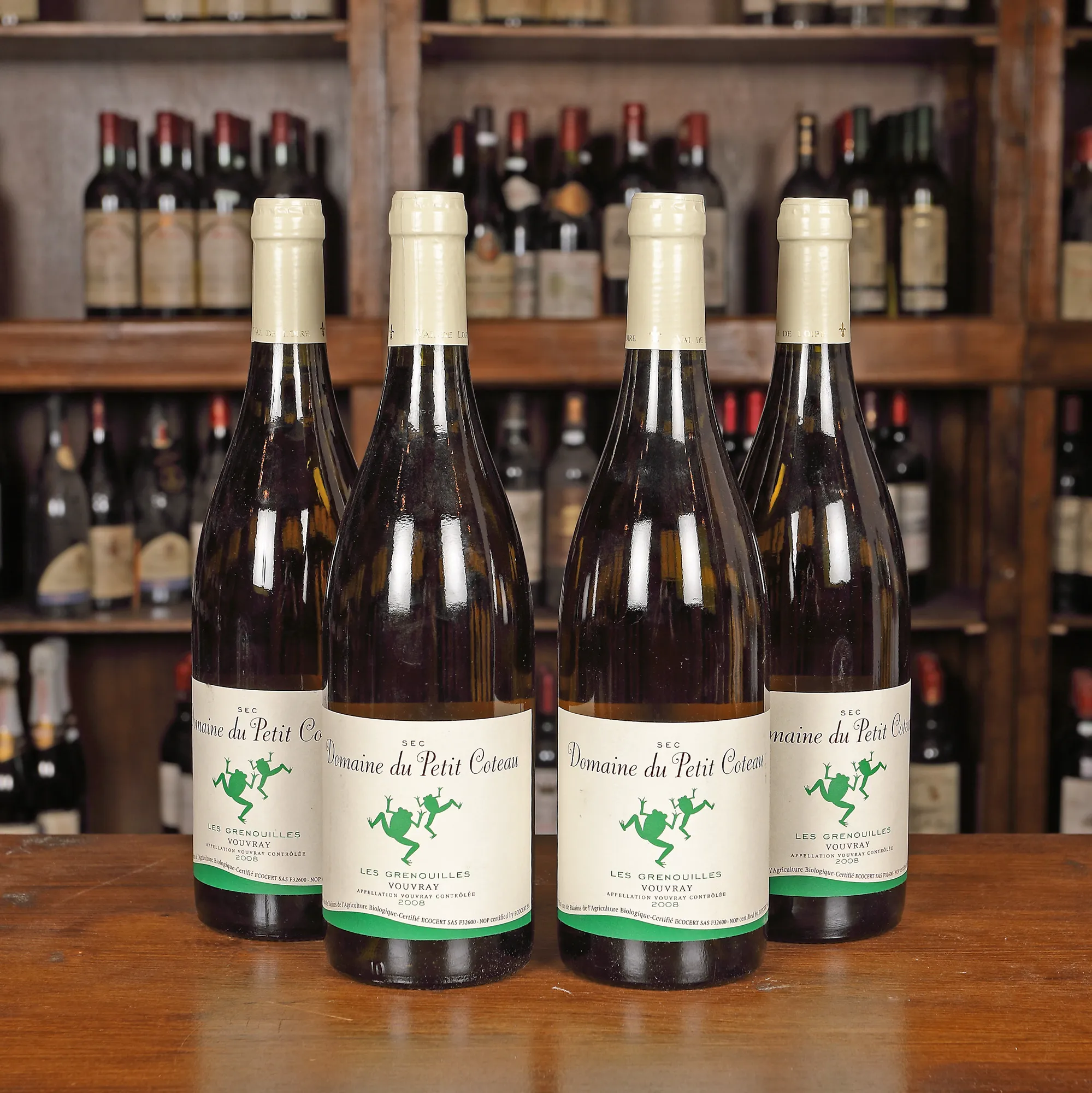 Domaine du Petit Coteau, Vouvray, 2008, 4st x 0,75l