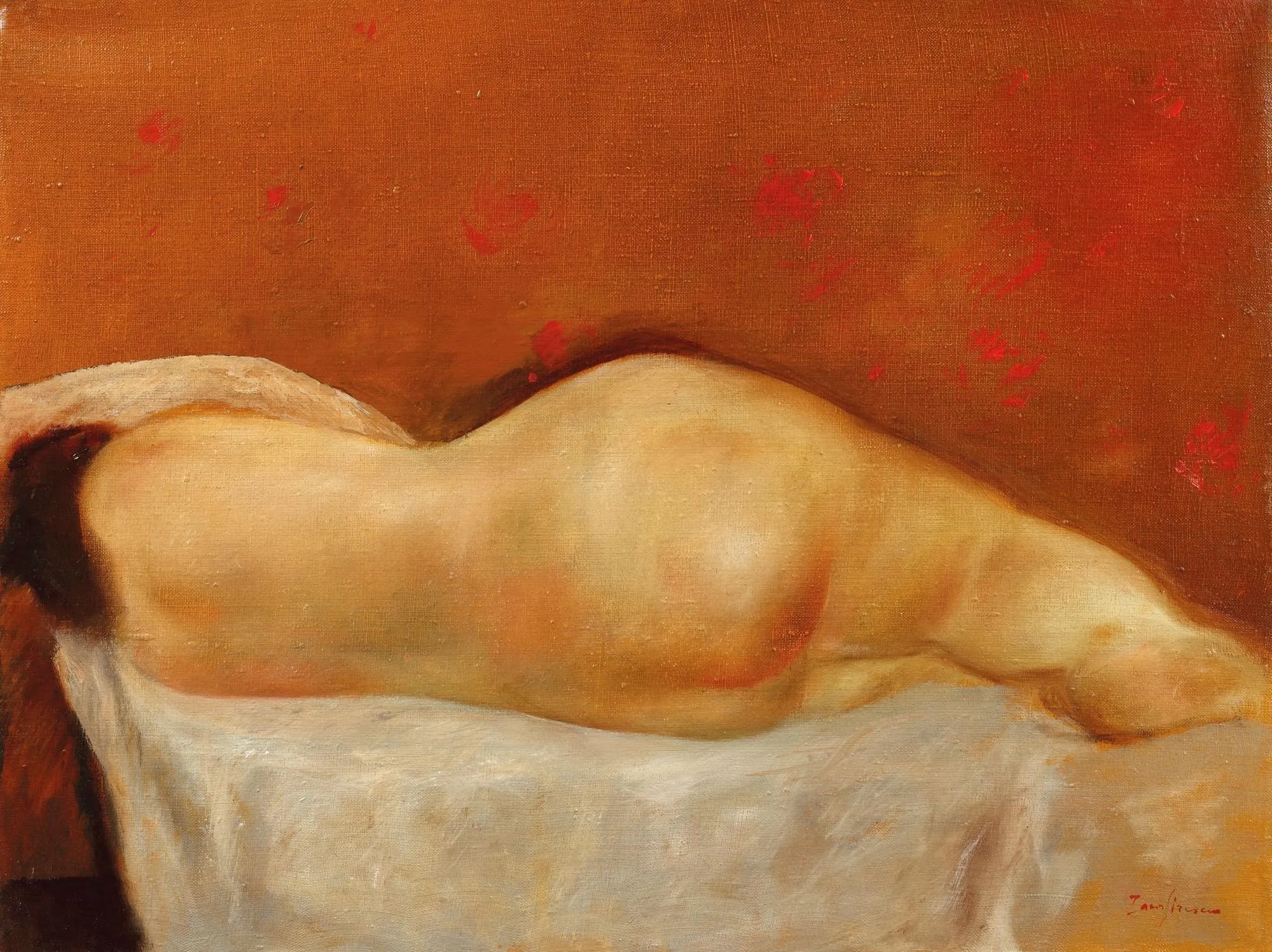 Nud dormind