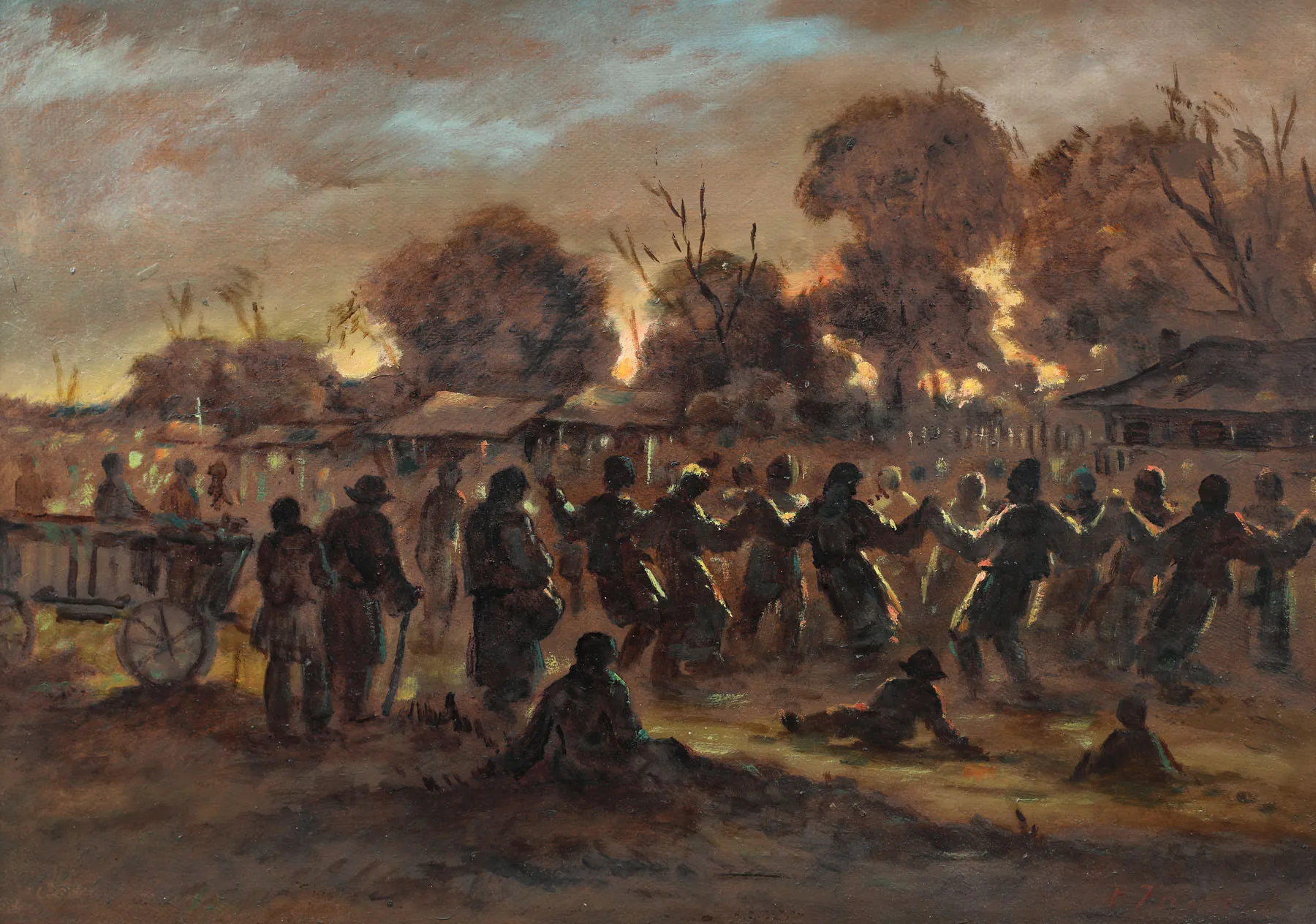 Village dance