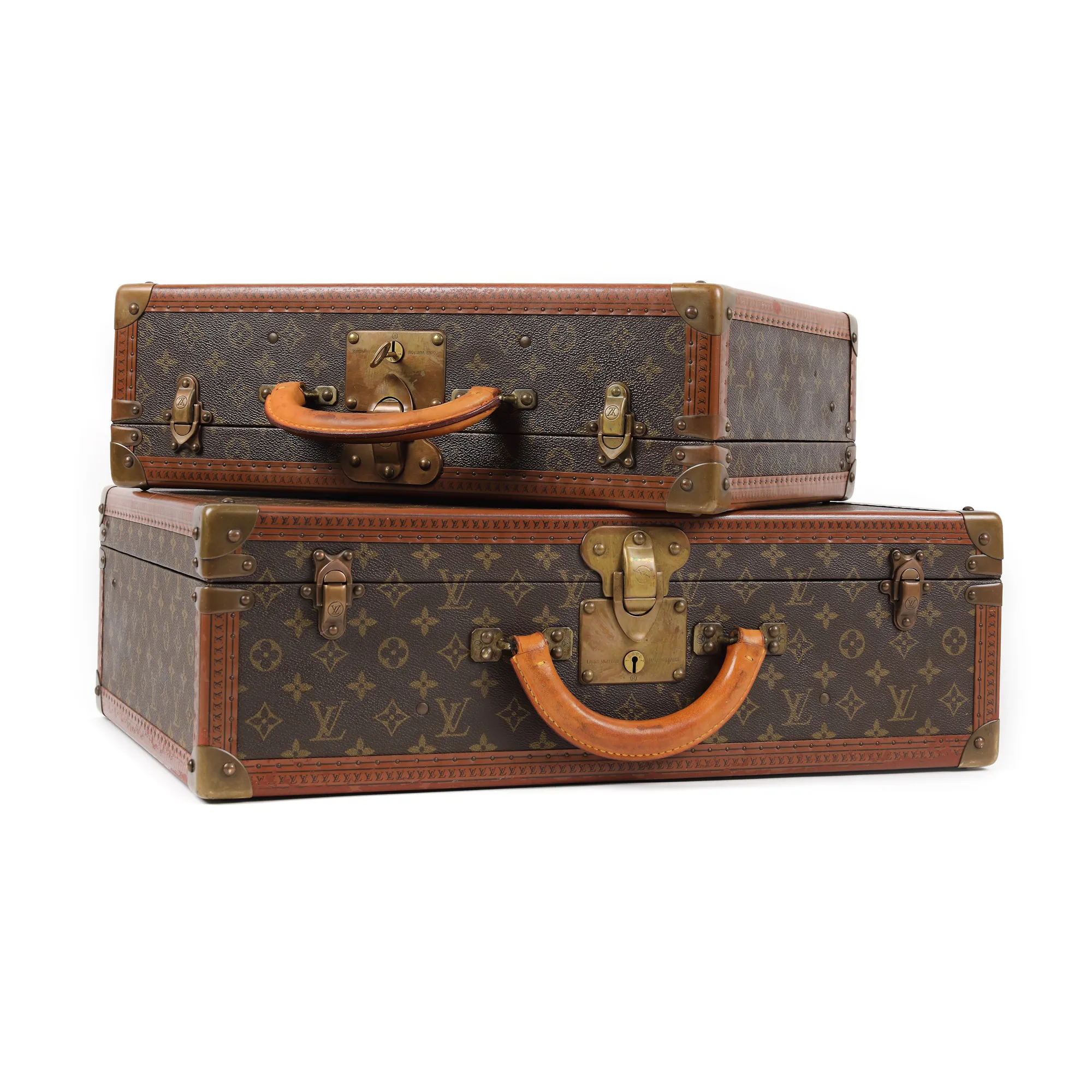 Pereche de valize Louis Vuitton, pentru voiaj