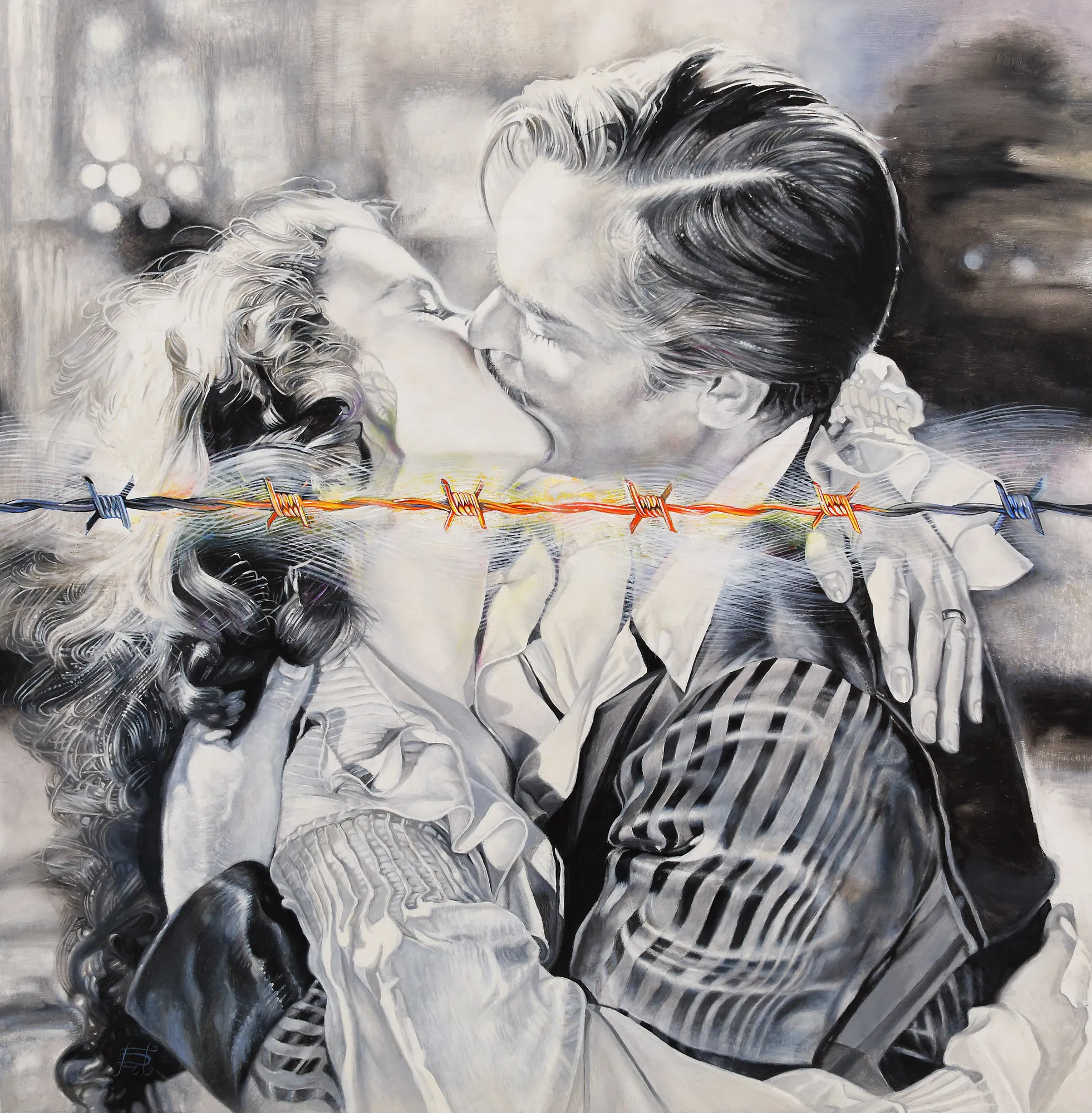The Kiss (Clark Gable and Vivien Leigh)