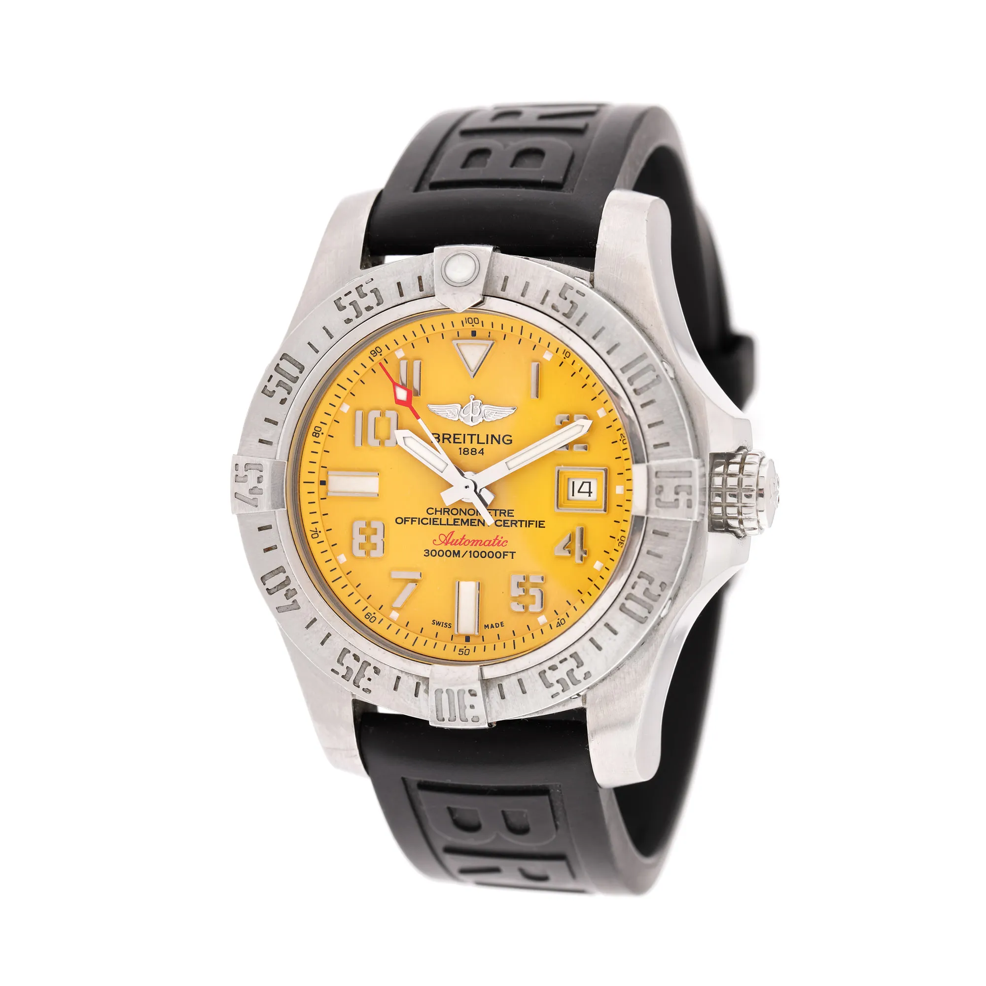 Breitling Avenger II Seawolf wristwatch, men, original box