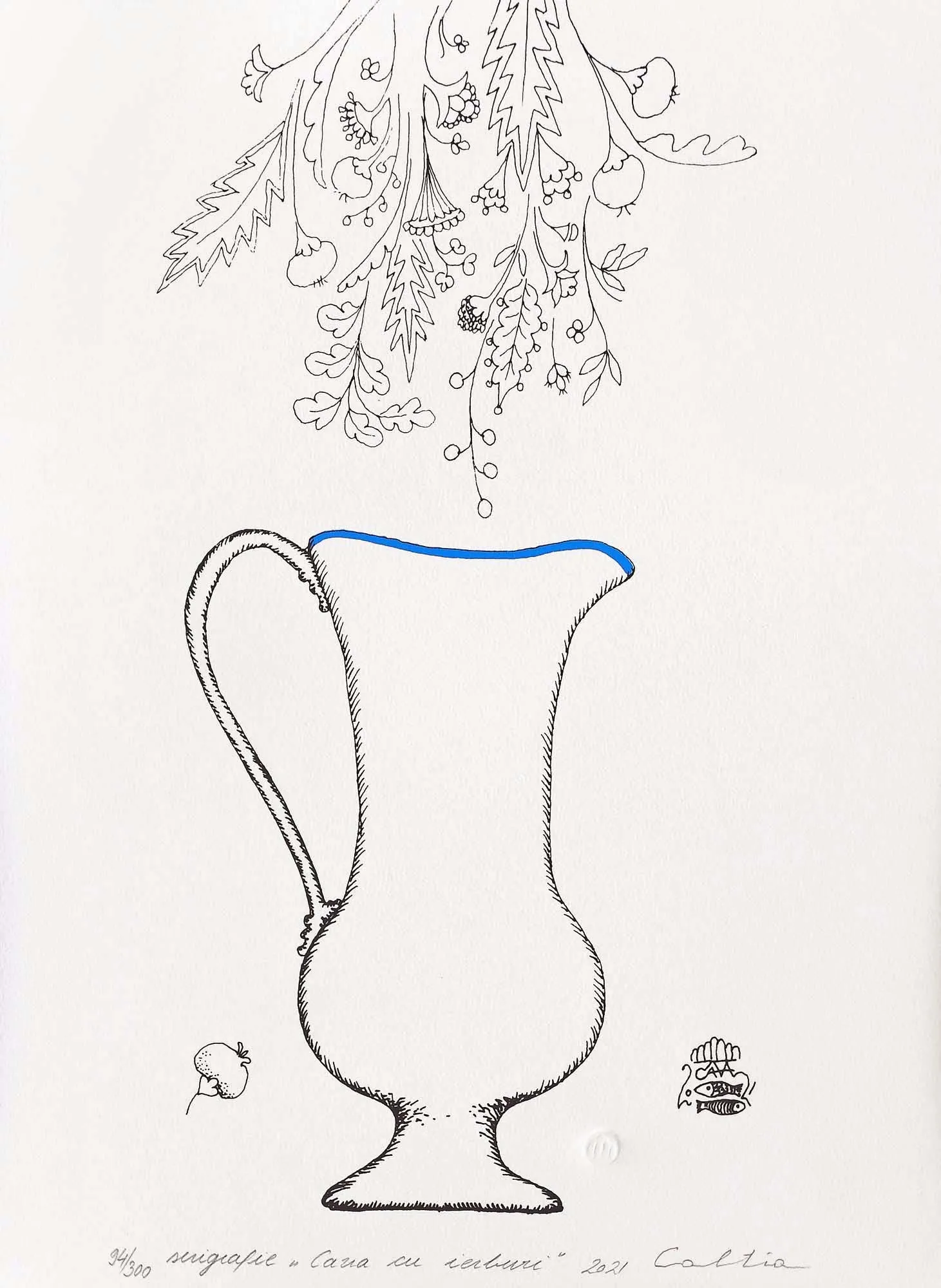 Cup with Herbs