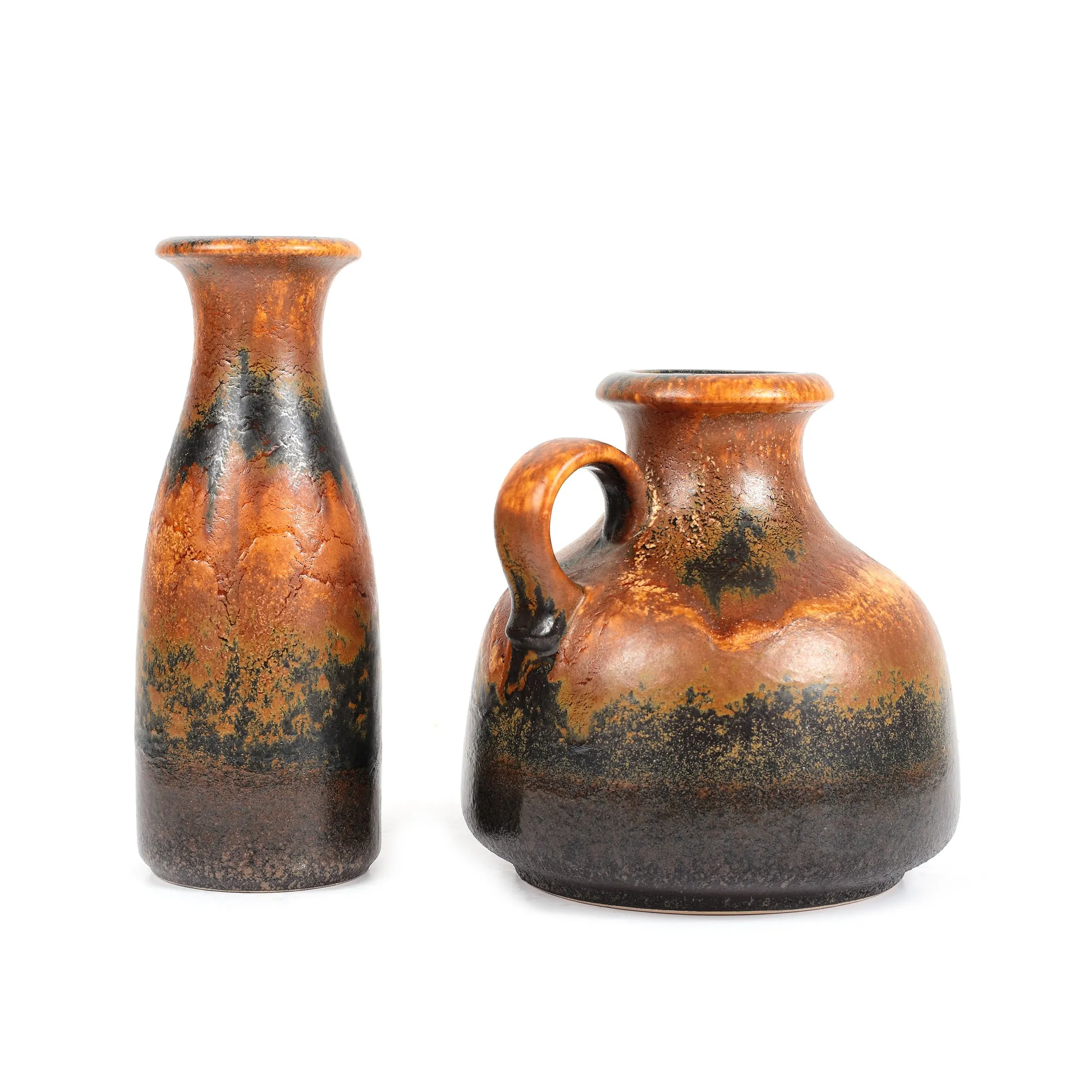 Pereche de vase Mid-Century Scheurich Keramik din ceramică