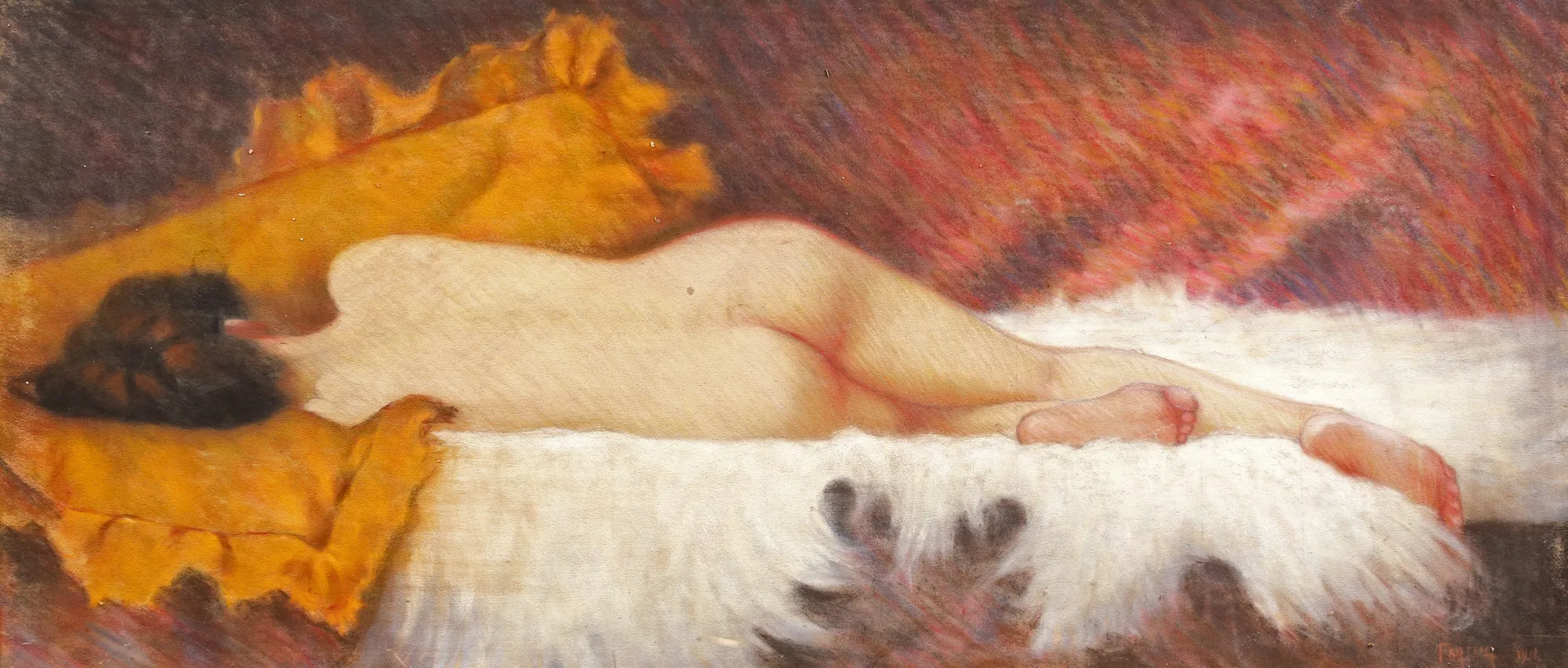 Nud cu spatele